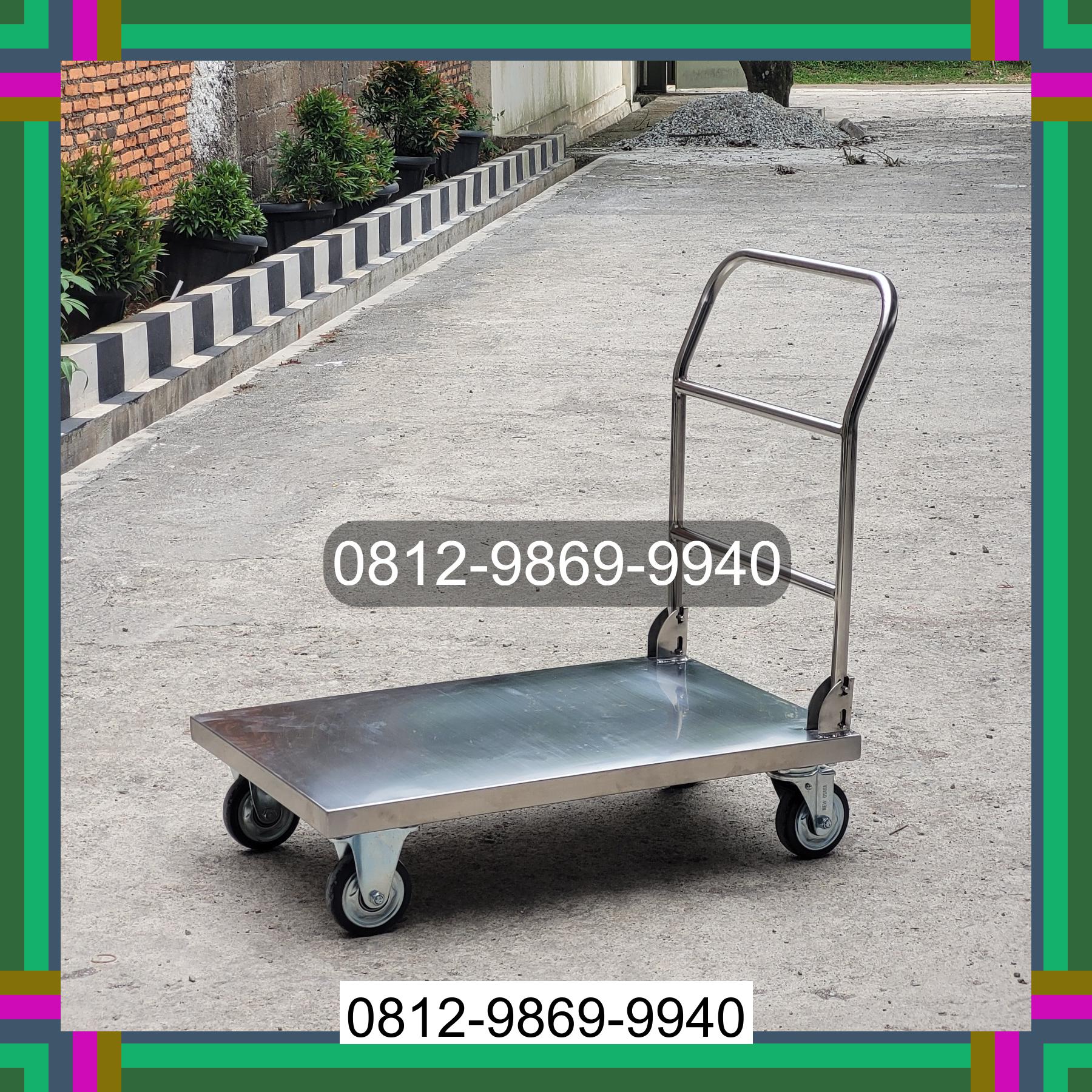 0812-9869-9940 Diskon Besar, Jual Handtruck Hand Truck 500 kgg & 300 kg | Troli Barang | Troli lipat | Troli angkut Aek Bilah