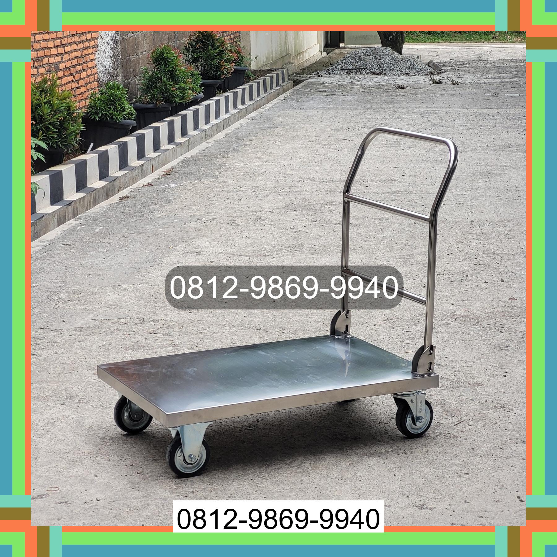 0812-9869-9940 Diskon Besar, Jual Handtruck Hand Truck 500 kgg & 300 kg | Troli Barang | Troli lipat | Troli angkut Afulu