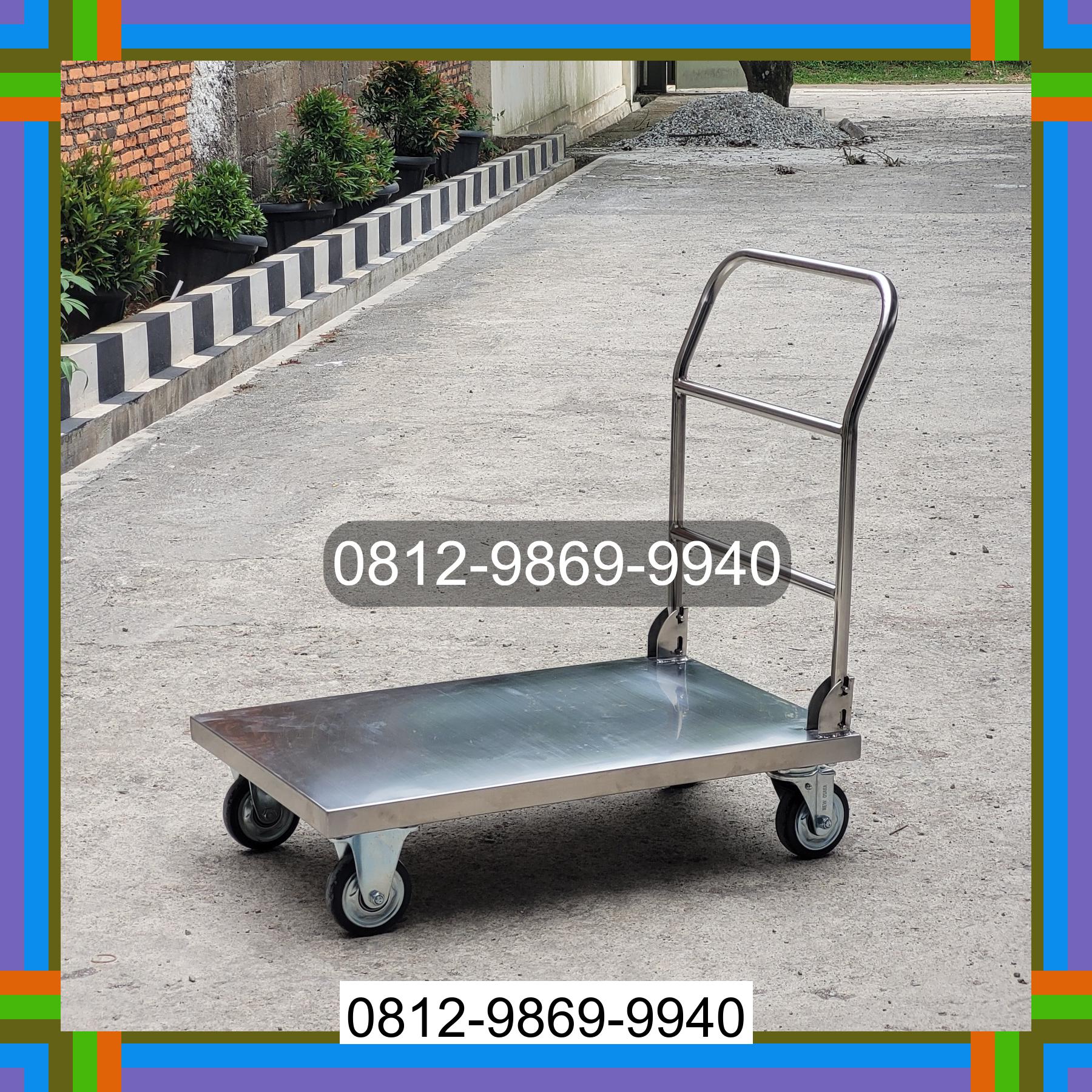 0812-9869-9940 Diskon Besar, Jual Handtruck Hand Truck 500 kgg & 300 kg | Troli Barang | Troli lipat | Troli angkut Agrabinta