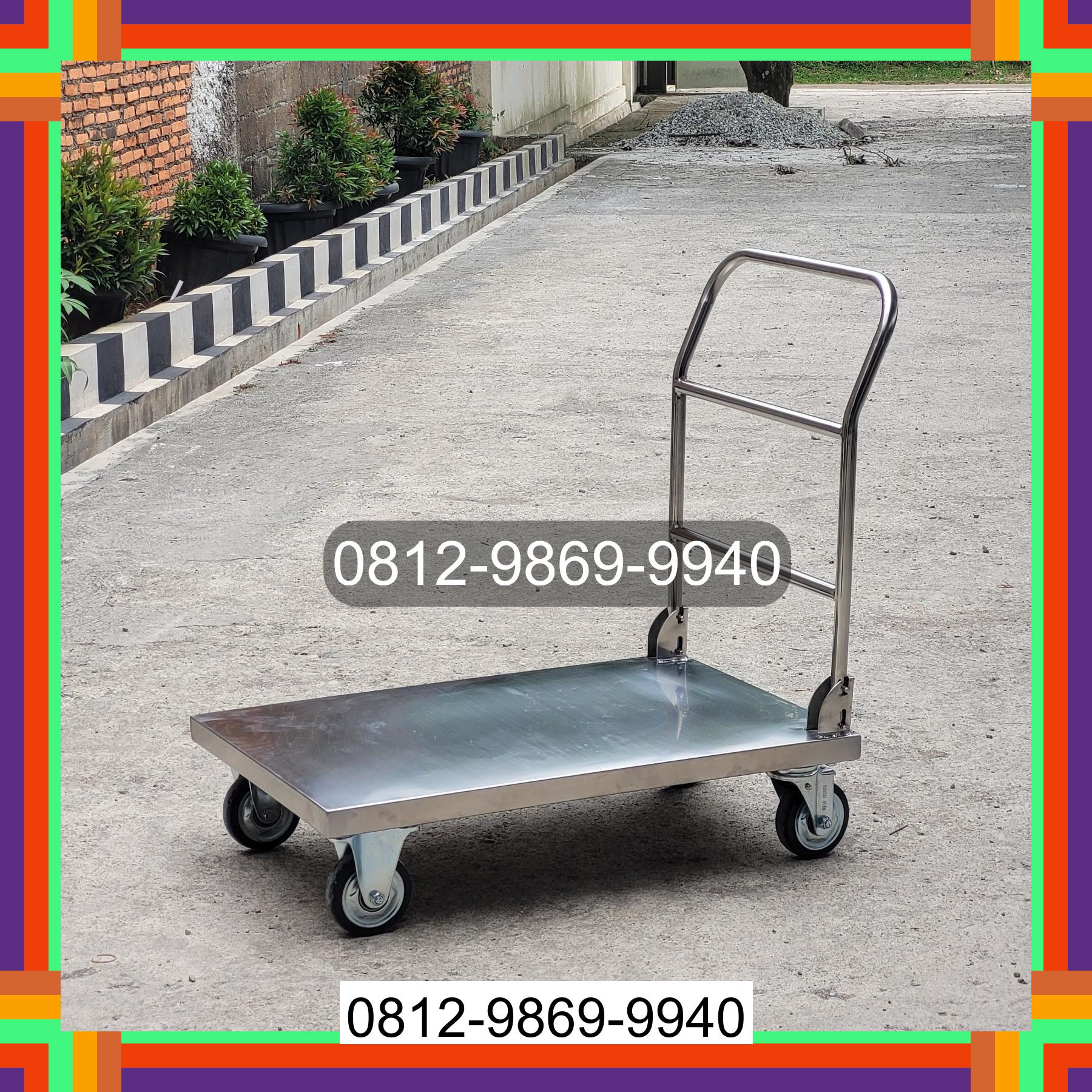 0812-9869-9940 Diskon Besar, Jual Handtruck Hand Truck 500 kgg & 300 kg | Troli Barang | Troli lipat | Troli angkut Akabiluru