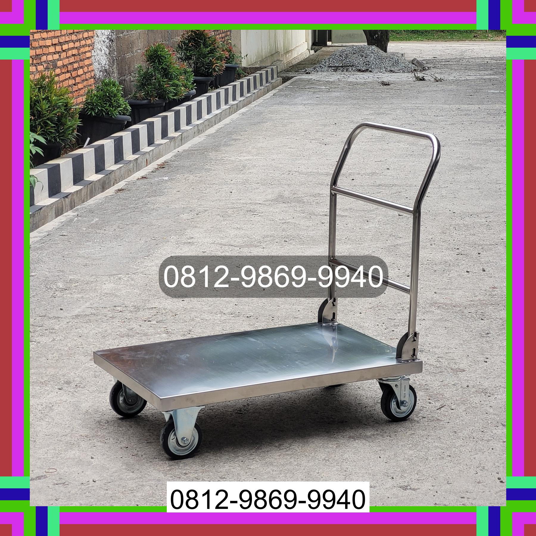 0812-9869-9940 Diskon Besar, Jual Handtruck Hand Truck 500 kgg & 300 kg | Troli Barang | Troli lipat | Troli angkut Ambal