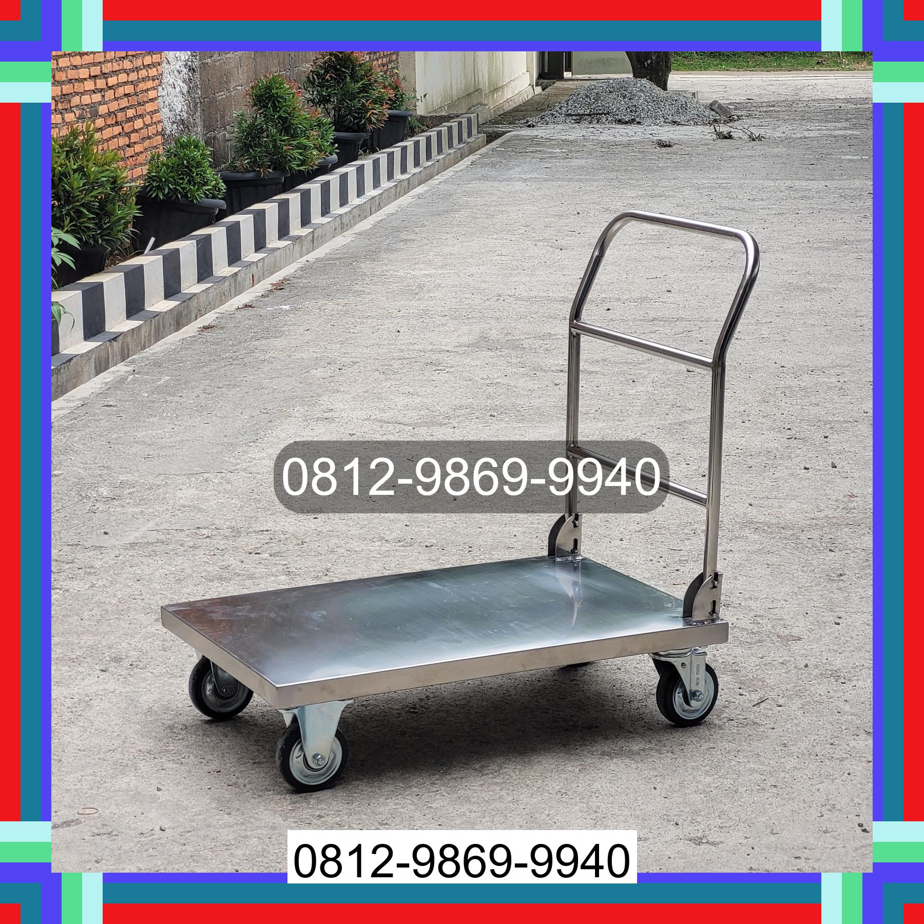 0812-9869-9940 Diskon Besar, Jual Handtruck Hand Truck 500 kgg & 300 kg | Troli Barang | Troli lipat | Troli angkut Babat Toman