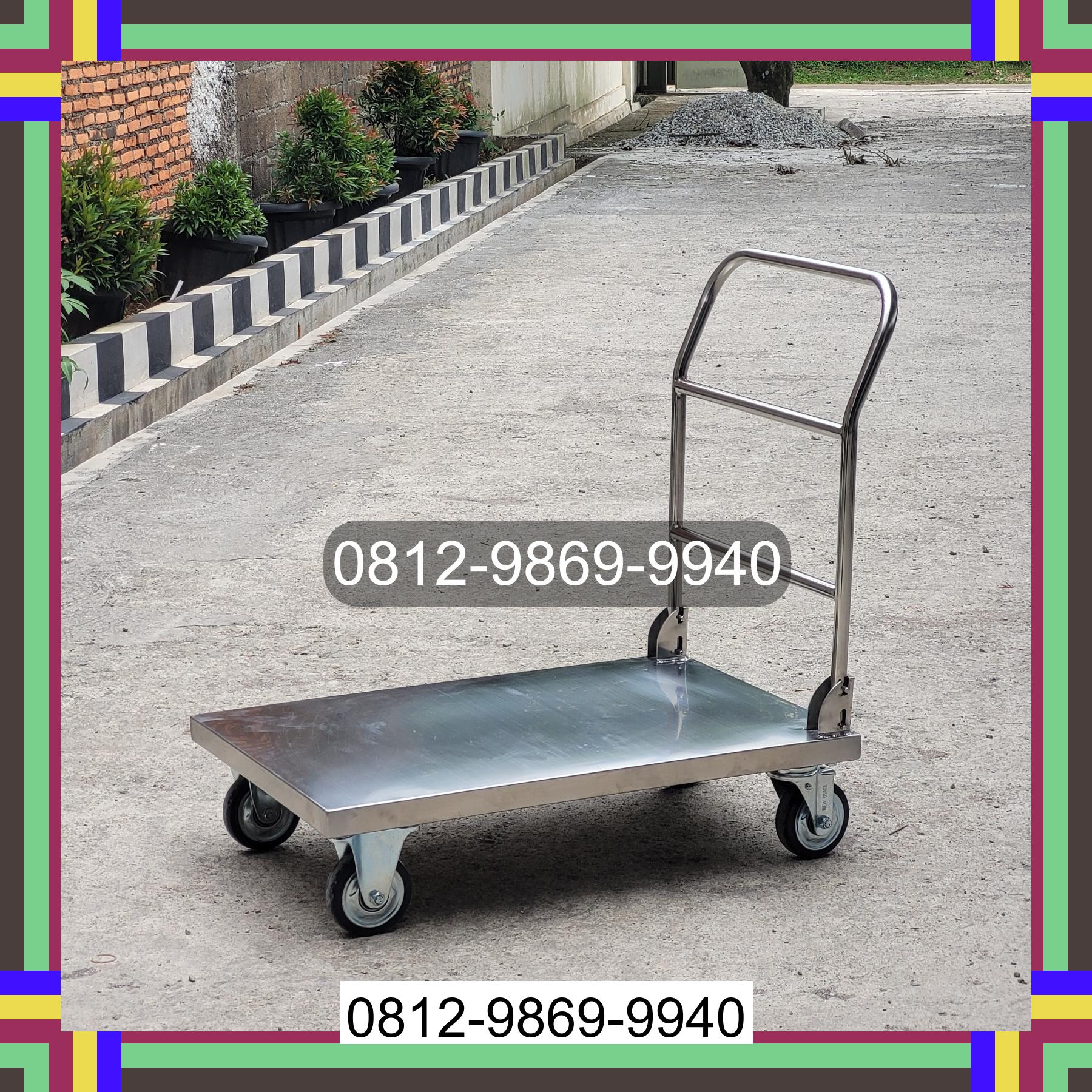 0812-9869-9940 Diskon Besar, Jual Handtruck Hand Truck 500 kgg & 300 kg | Troli Barang | Troli lipat | Troli angkut Babul Rahmah