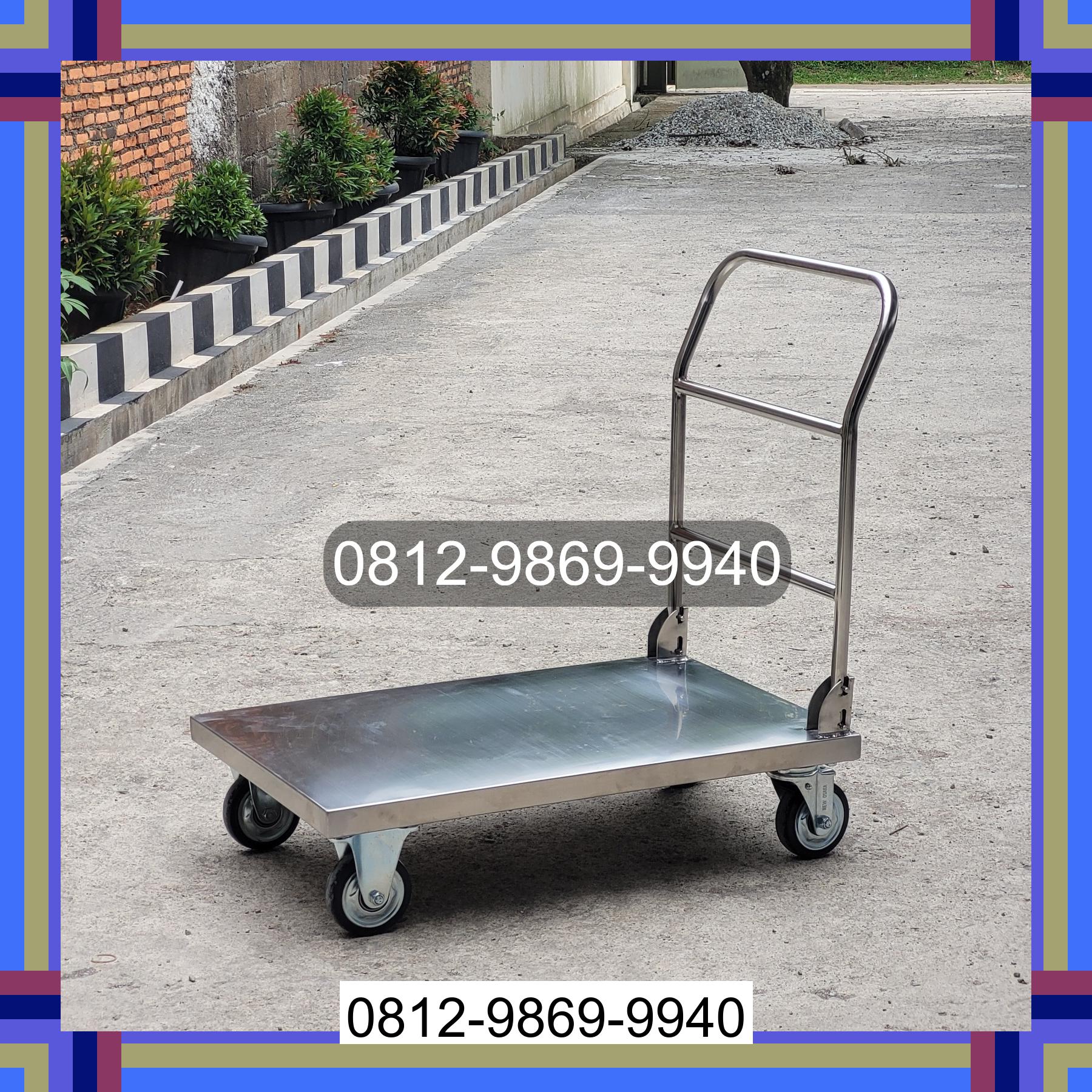 0812-9869-9940 Diskon Besar, Jual Handtruck Hand Truck 500 kgg & 300 kg | Troli Barang | Troli lipat | Troli angkut Bakti Raja