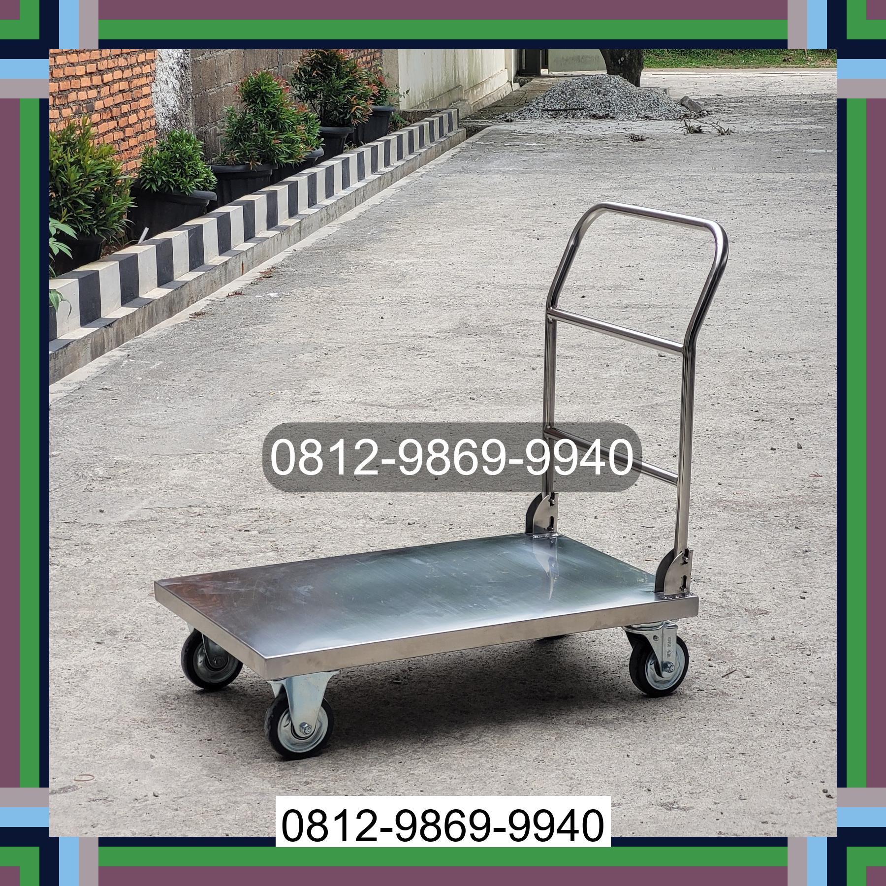 0812-9869-9940 Diskon Besar, Jual Handtruck Hand Truck 500 kgg & 300 kg | Troli Barang | Troli lipat | Troli angkut Baktiya Barat