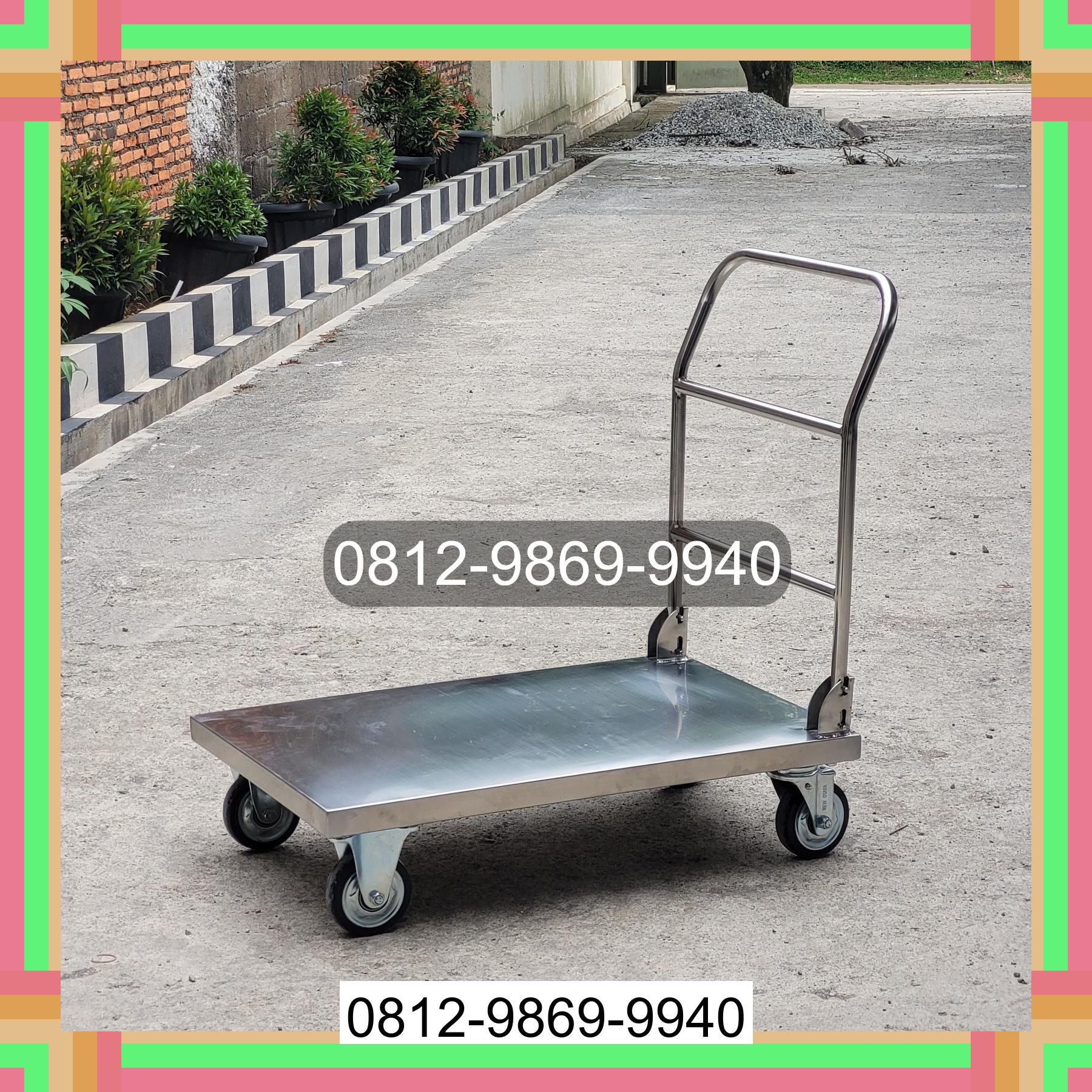 0812-9869-9940 Diskon Besar, Jual Handtruck Hand Truck 500 kgg & 300 kg | Troli Barang | Troli lipat | Troli angkut Bangkalan