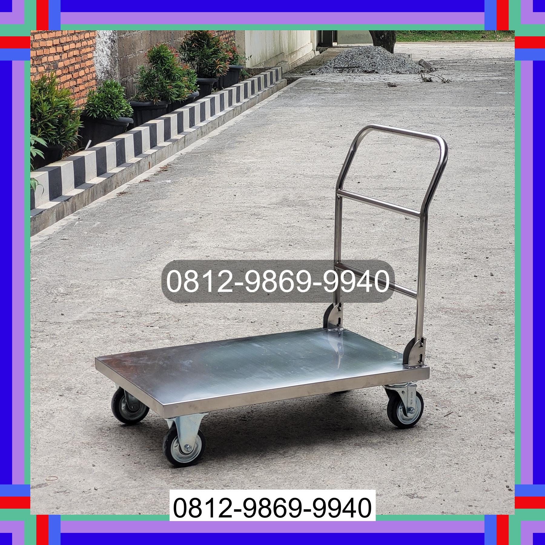 0812-9869-9940 Diskon Besar, Jual Handtruck Hand Truck 500 kgg & 300 kg | Troli Barang | Troli lipat | Troli angkut Blitar