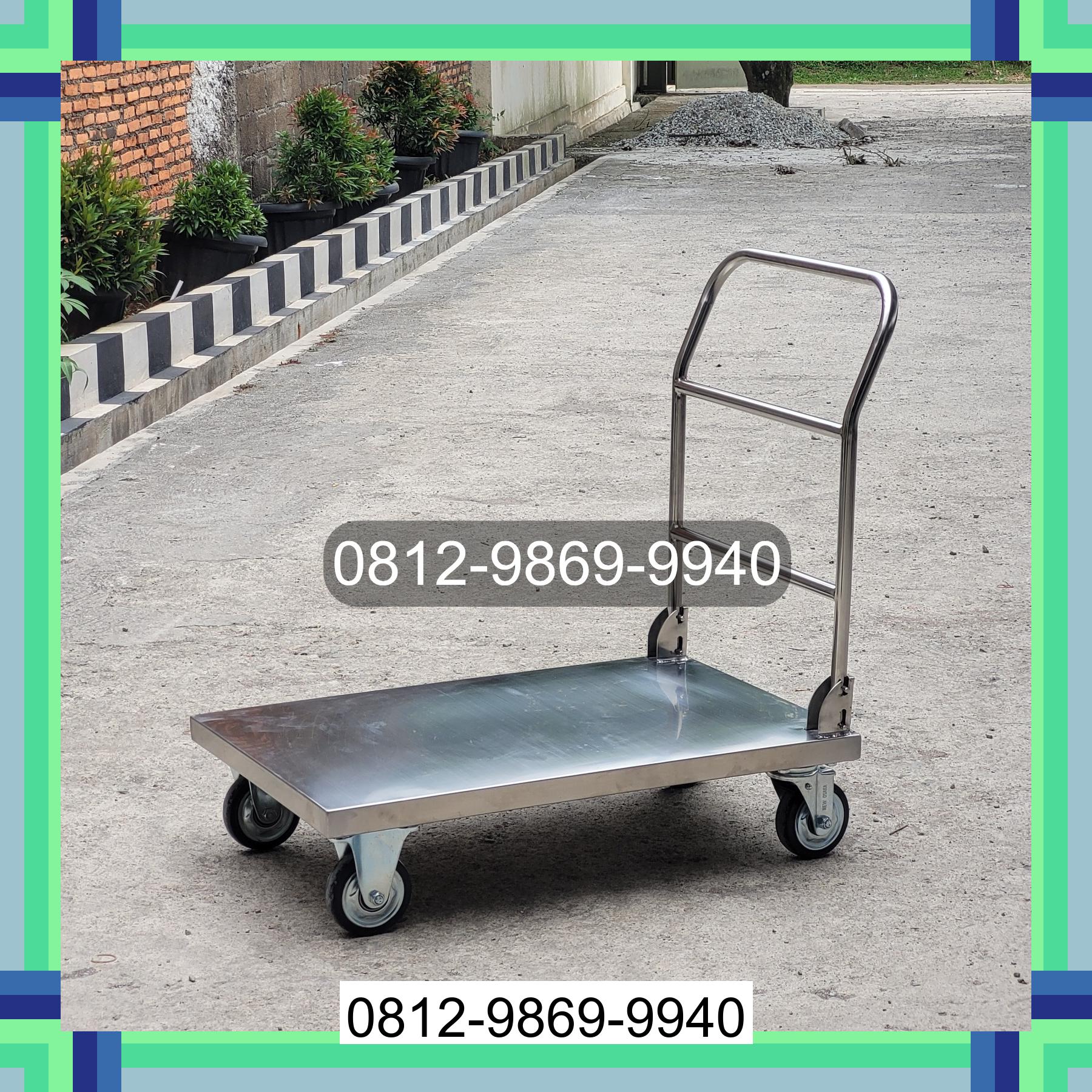0812-9869-9940 Diskon Besar, Jual Handtruck Hand Truck 500 kgg & 300 kg | Troli Barang | Troli lipat | Troli angkut Boyolali