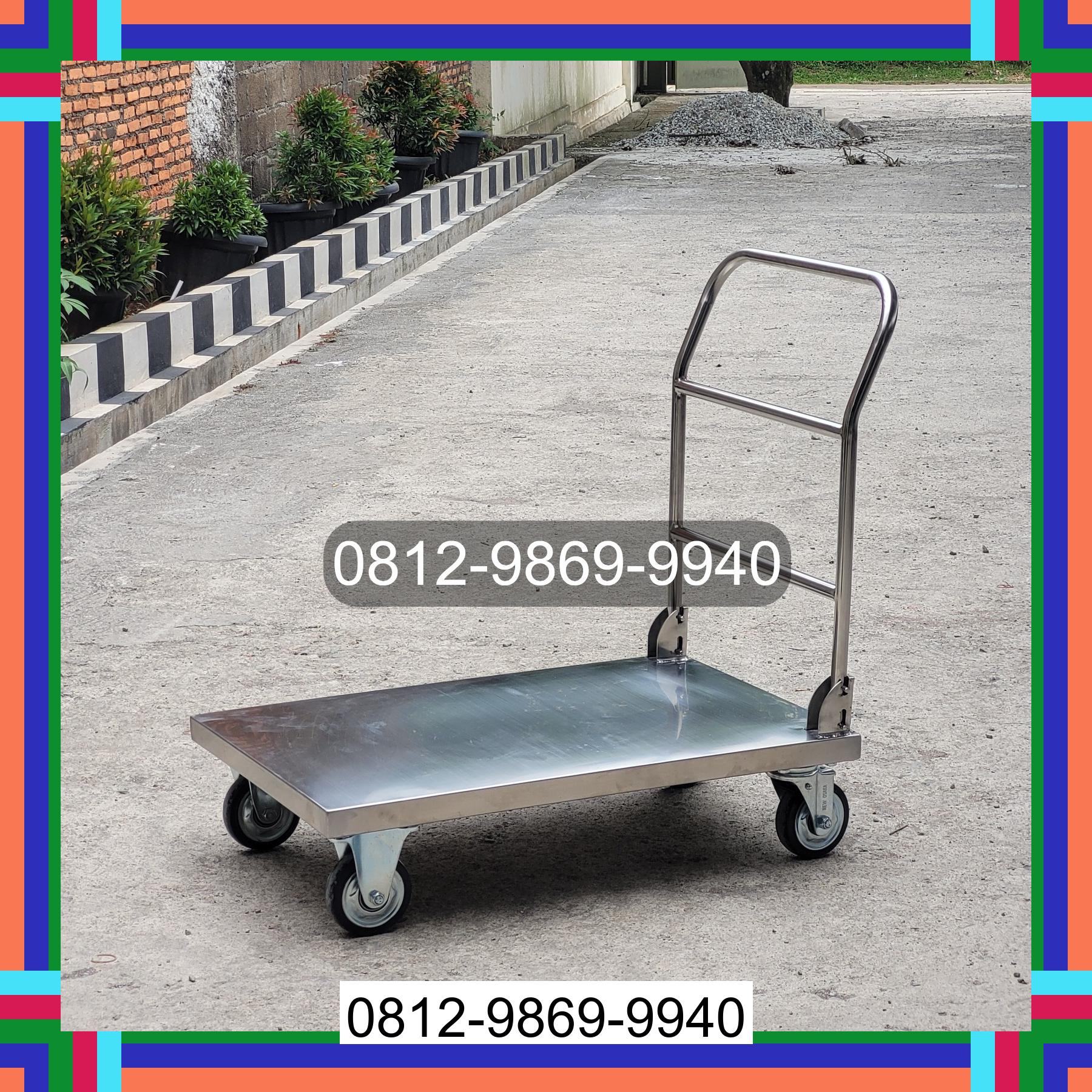 0812-9869-9940 Diskon Besar, Jual Handtruck Hand Truck 500 kgg & 300 kg | Troli Barang | Troli lipat | Troli angkut Buleleng
