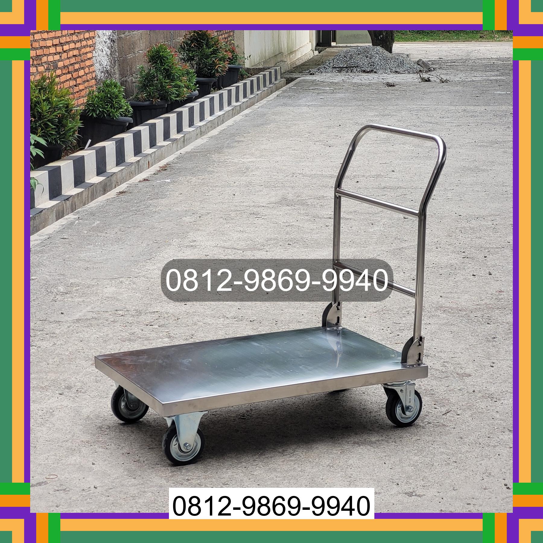 0812-9869-9940 Diskon Besar, Jual Handtruck Hand Truck 500 kgg & 300 kg | Troli Barang | Troli lipat | Troli angkut Bulungan