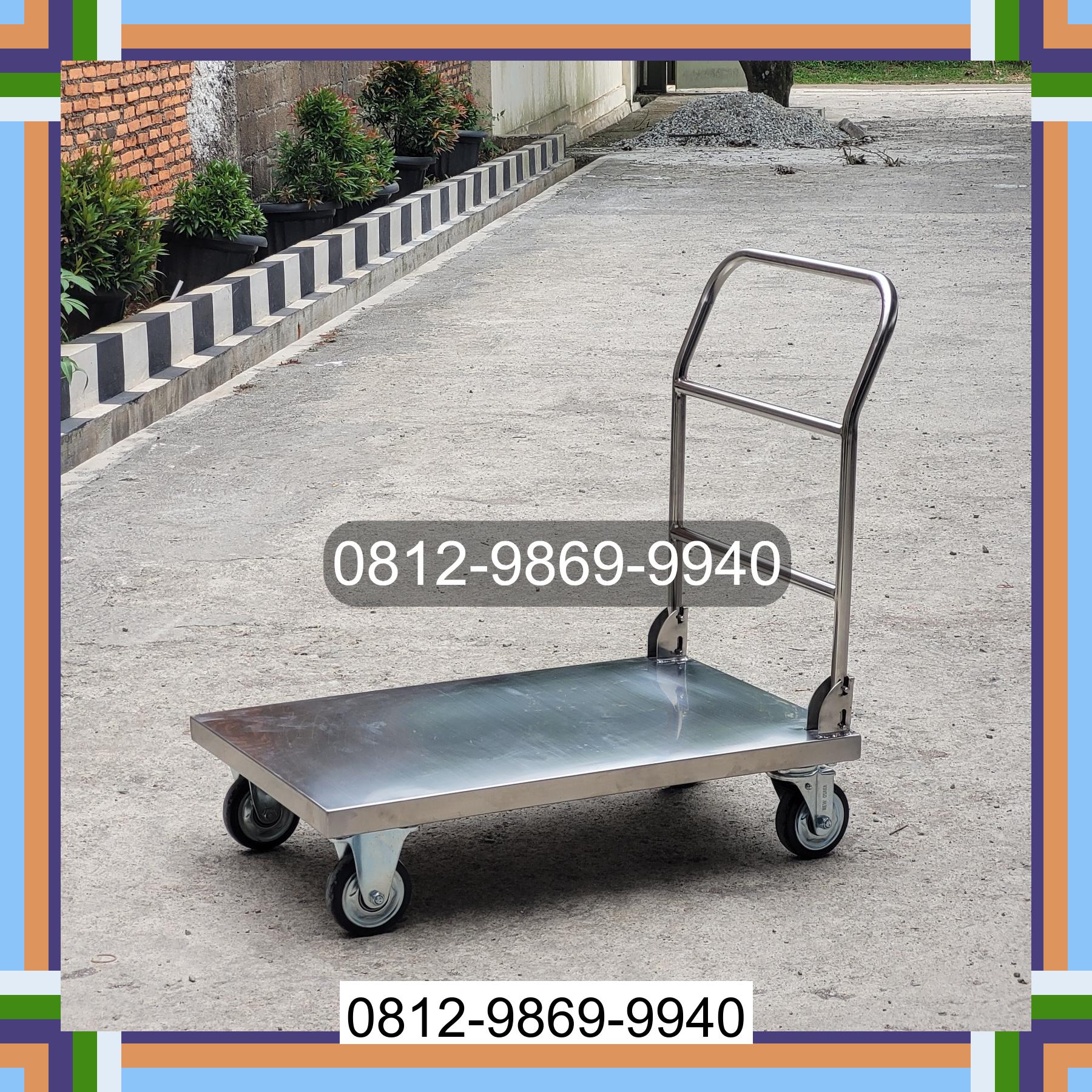 0812-9869-9940 Diskon Besar, Jual Handtruck Hand Truck 500 kgg & 300 kg | Troli Barang | Troli lipat | Troli angkut Cirebon