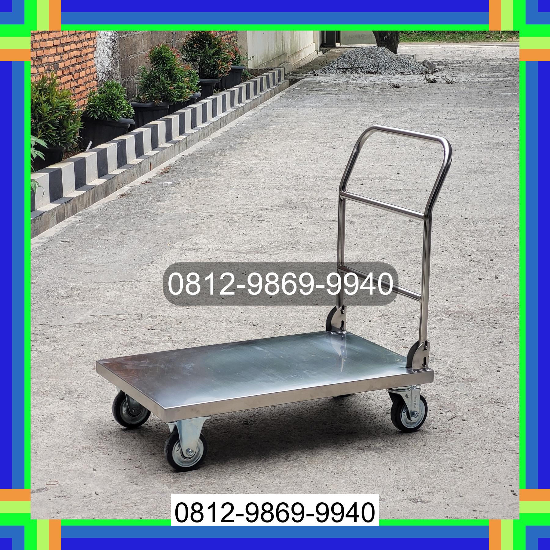 0812-9869-9940 Diskon Besar, Jual Handtruck Hand Truck 500 kgg & 300 kg | Troli Barang | Troli lipat | Troli angkut Cot Girek