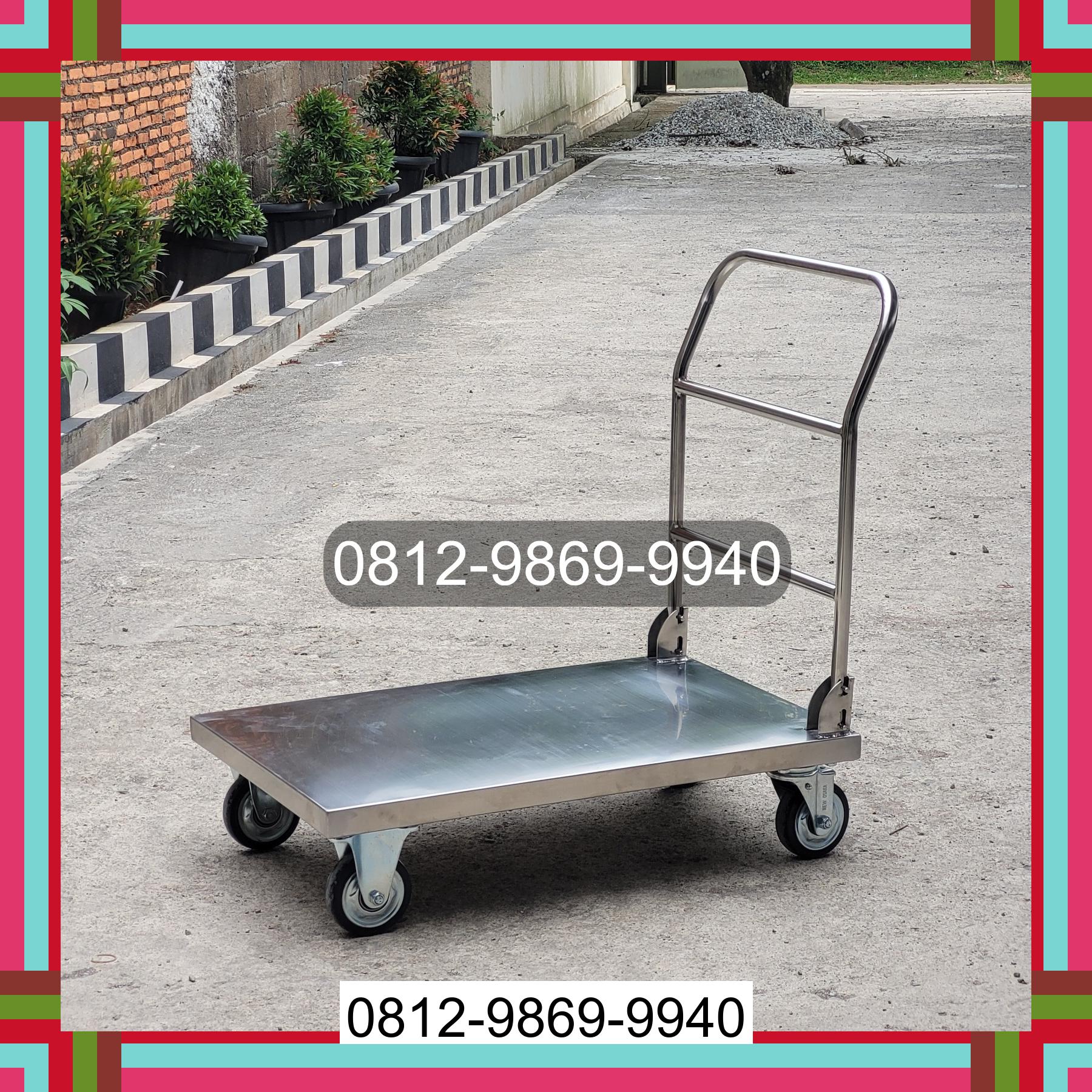 0812-9869-9940 Diskon Besar, Jual Handtruck Hand Truck 500 kgg & 300 kg | Troli Barang | Troli lipat | Troli angkut Datuk Bandar Timur