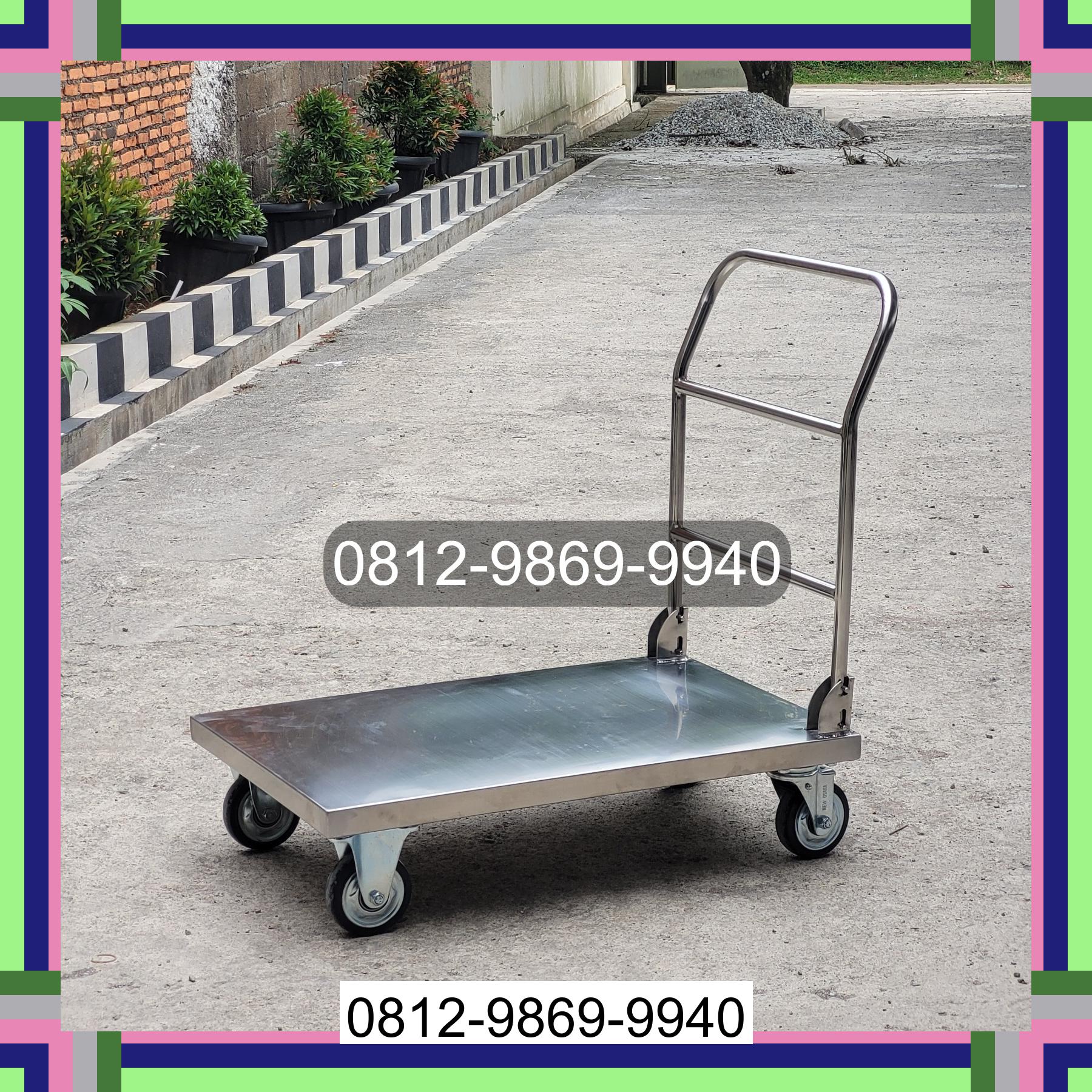 0812-9869-9940 Diskon Besar, Jual Handtruck Hand Truck 500 kgg & 300 kg | Troli Barang | Troli lipat | Troli angkut Dolok Sanggul