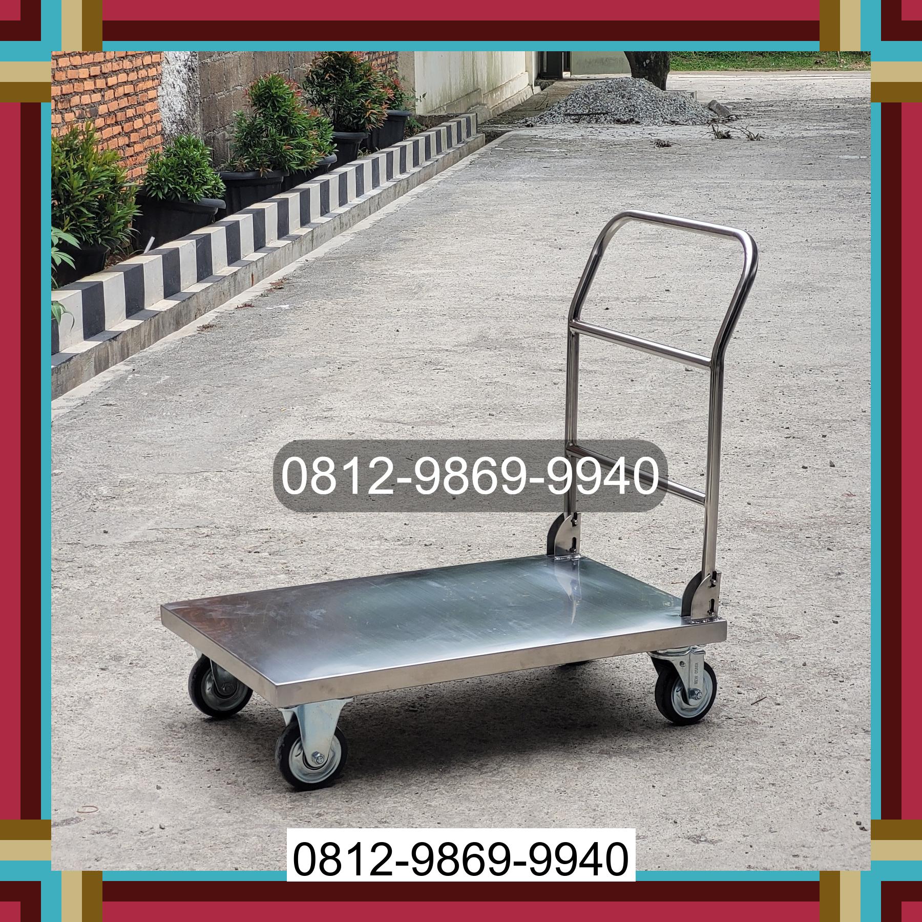 0812-9869-9940 Diskon Besar, Jual Handtruck Hand Truck 500 kgg & 300 kg | Troli Barang | Troli lipat | Troli angkut Gabek