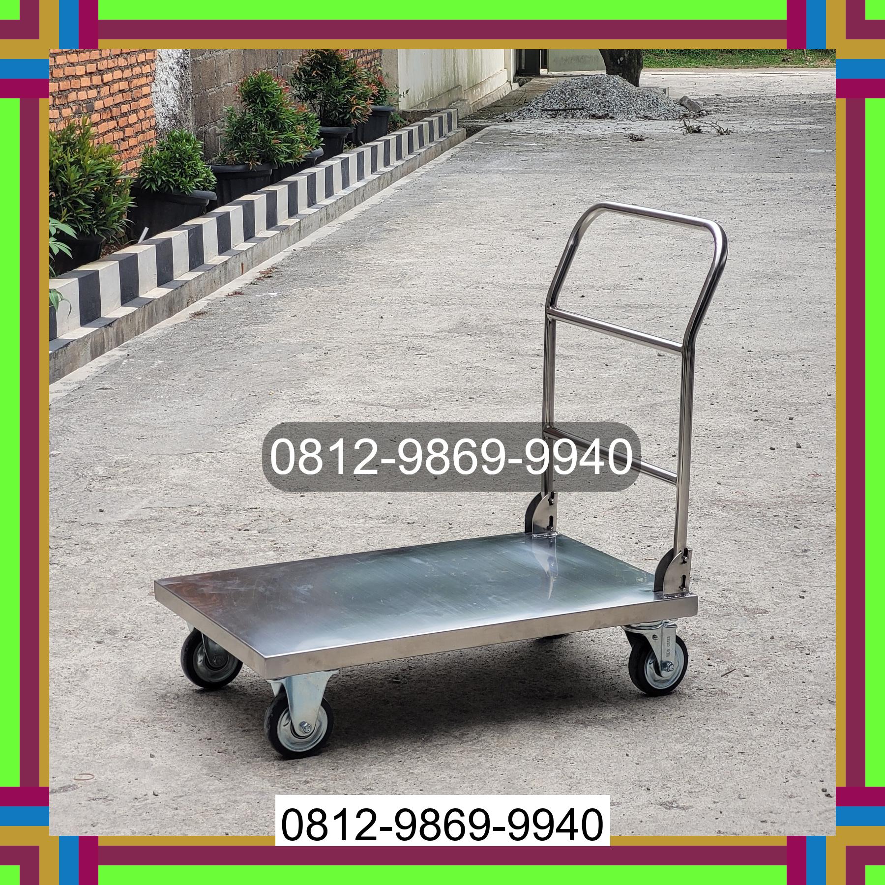 0812-9869-9940 Diskon Besar, Jual Handtruck Hand Truck 500 kgg & 300 kg | Troli Barang | Troli lipat | Troli angkut Gido