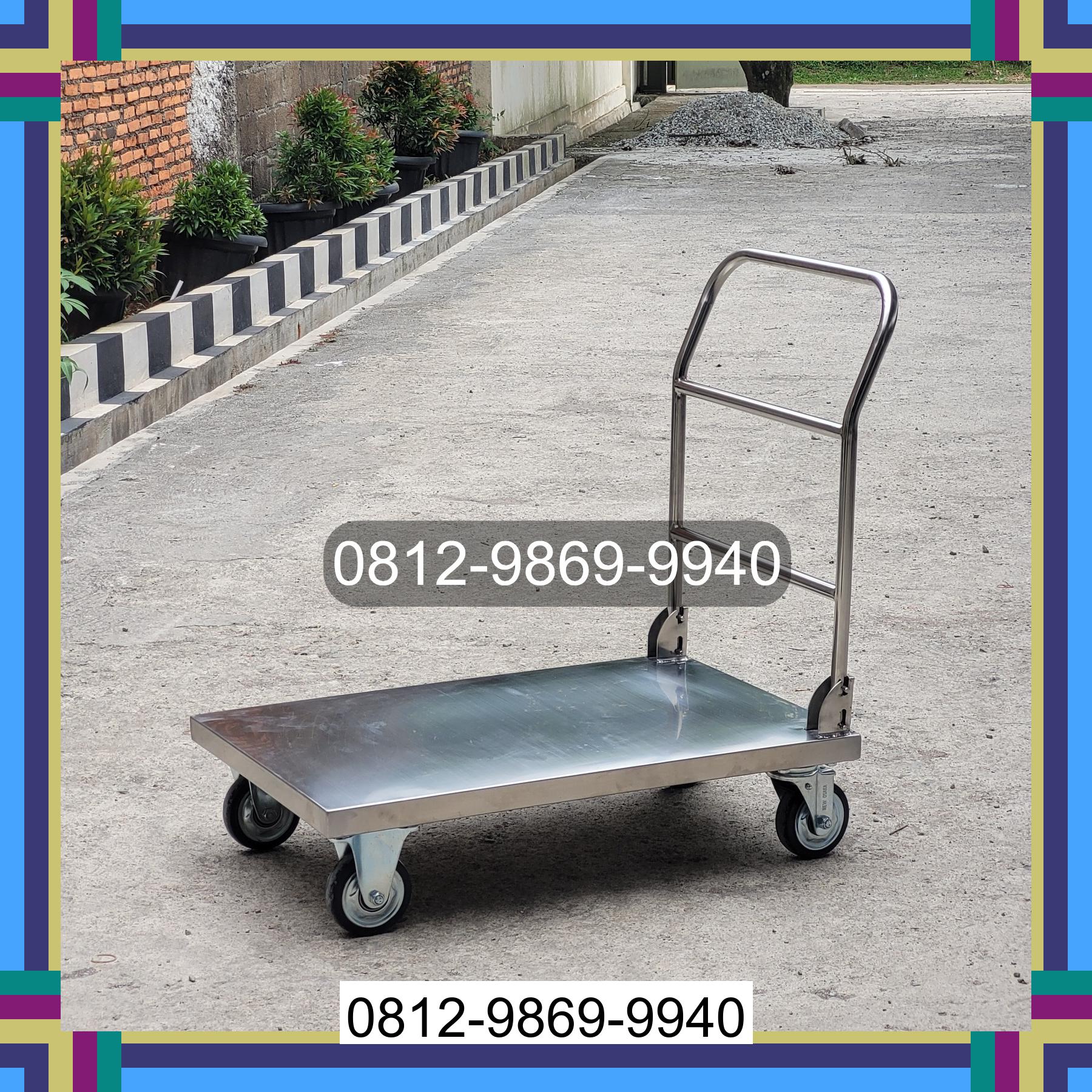 0812-9869-9940 Diskon Besar, Jual Handtruck Hand Truck 500 kgg & 300 kg | Troli Barang | Troli lipat | Troli angkut Gika