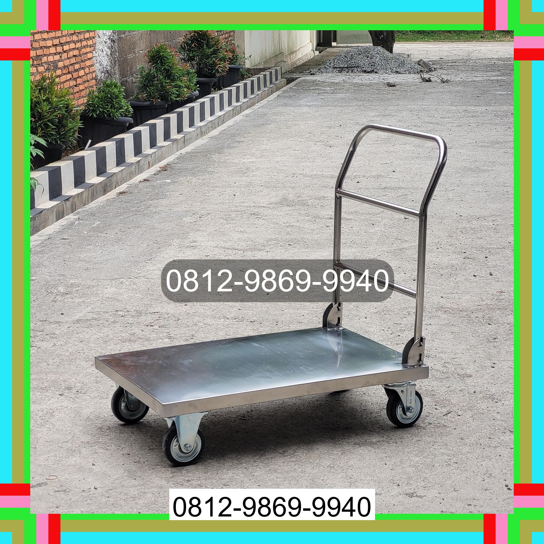 0812-9869-9940 Diskon Besar, Jual Handtruck Hand Truck 500 kgg & 300 kg | Troli Barang | Troli lipat | Troli angkut Gorontalo Utara