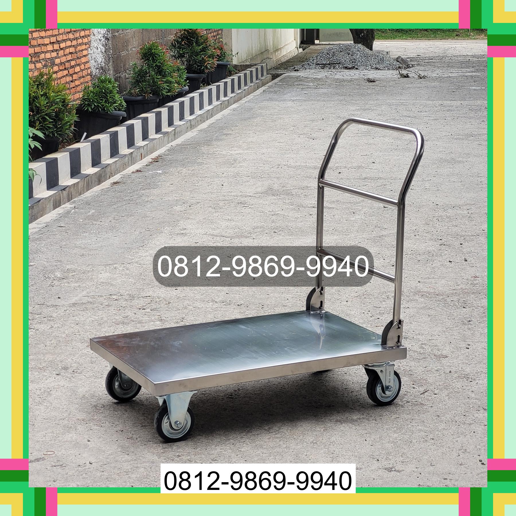 0812-9869-9940 Diskon Besar, Jual Handtruck Hand Truck 500 kgg & 300 kg | Troli Barang | Troli lipat | Troli angkut Gunung Kidul