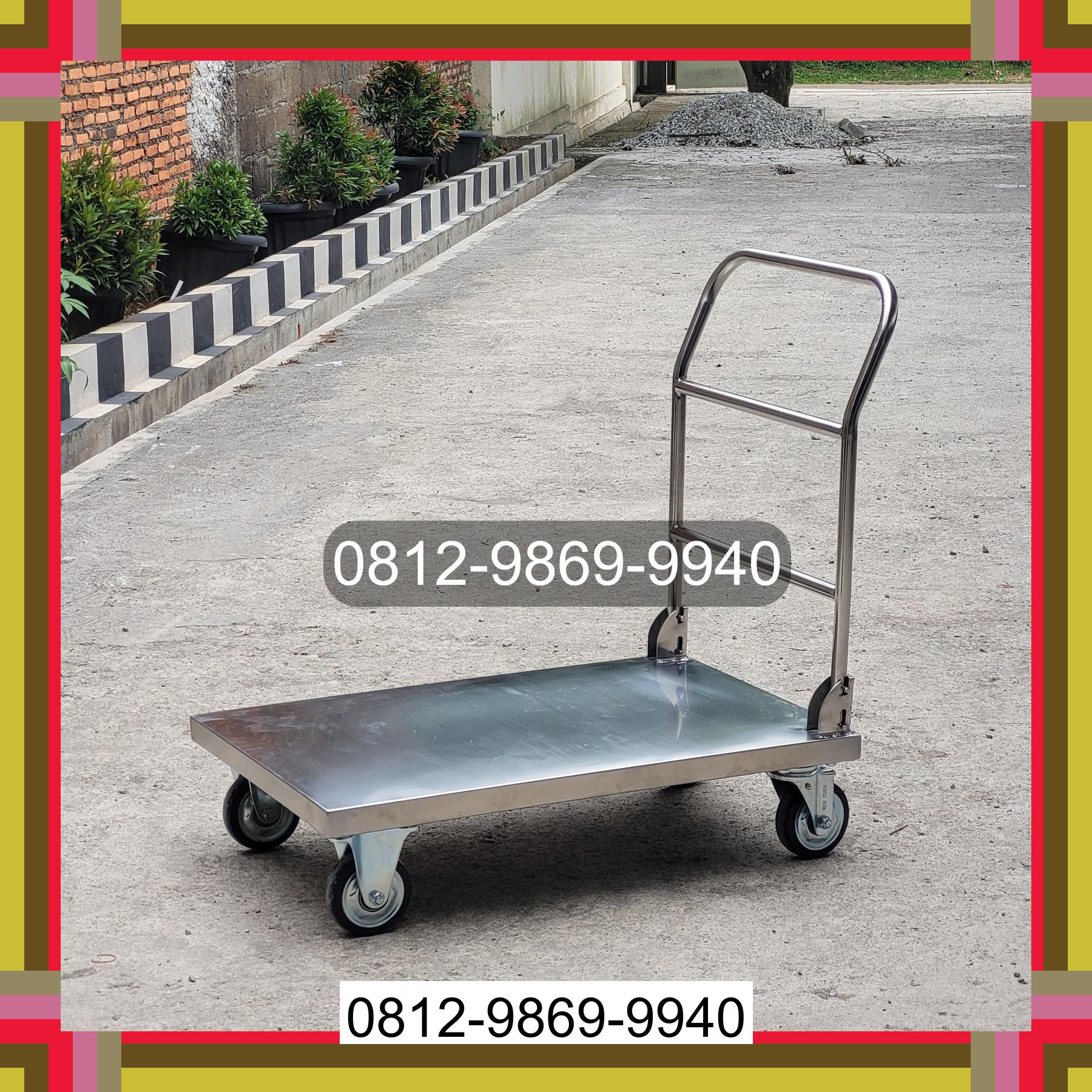 0812-9869-9940 Diskon Besar, Jual Handtruck Hand Truck 500 kgg & 300 kg | Troli Barang | Troli lipat | Troli angkut Harian