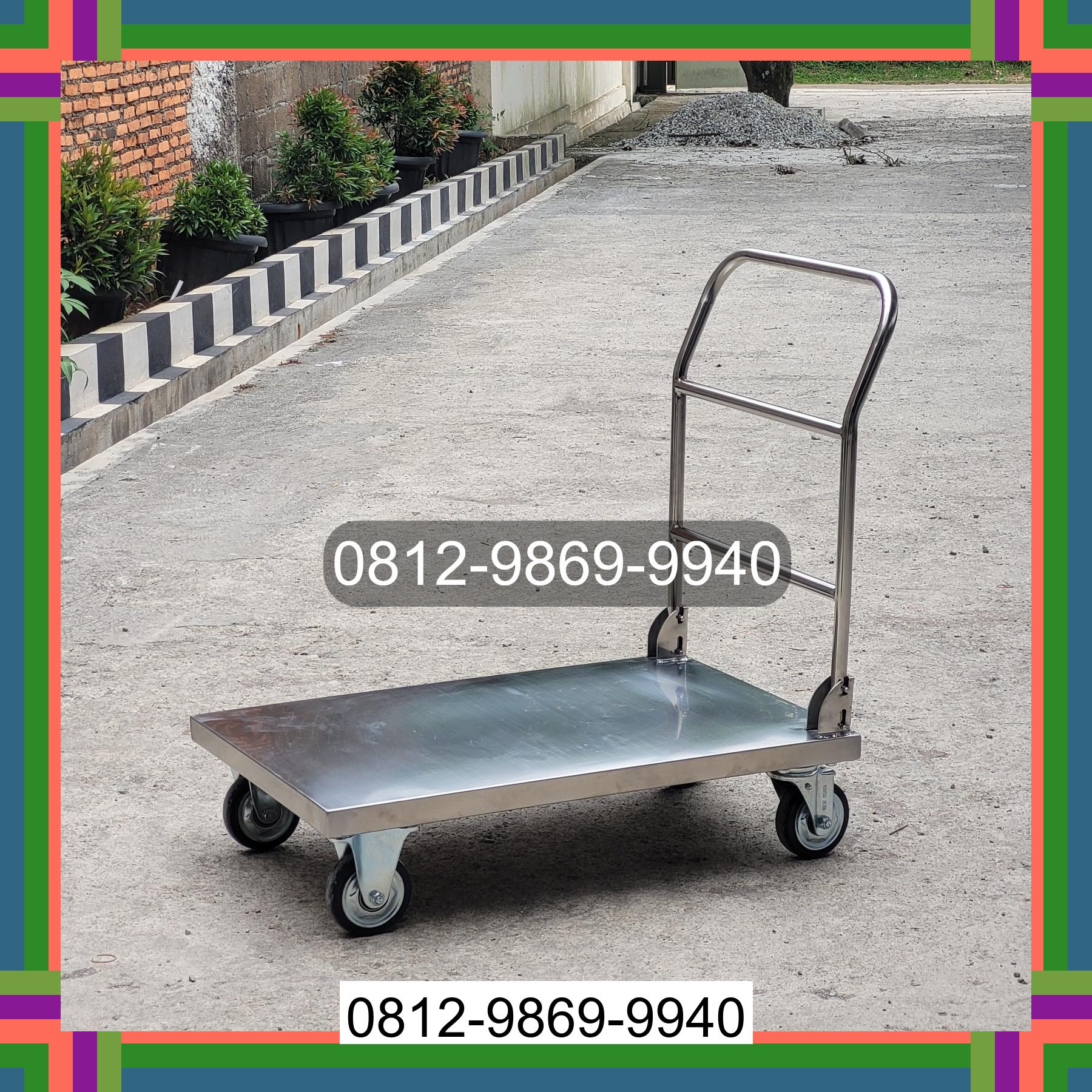 0812-9869-9940 Diskon Besar, Jual Handtruck Hand Truck 500 kgg & 300 kg | Troli Barang | Troli lipat | Troli angkut Hulu Sungai Tengah