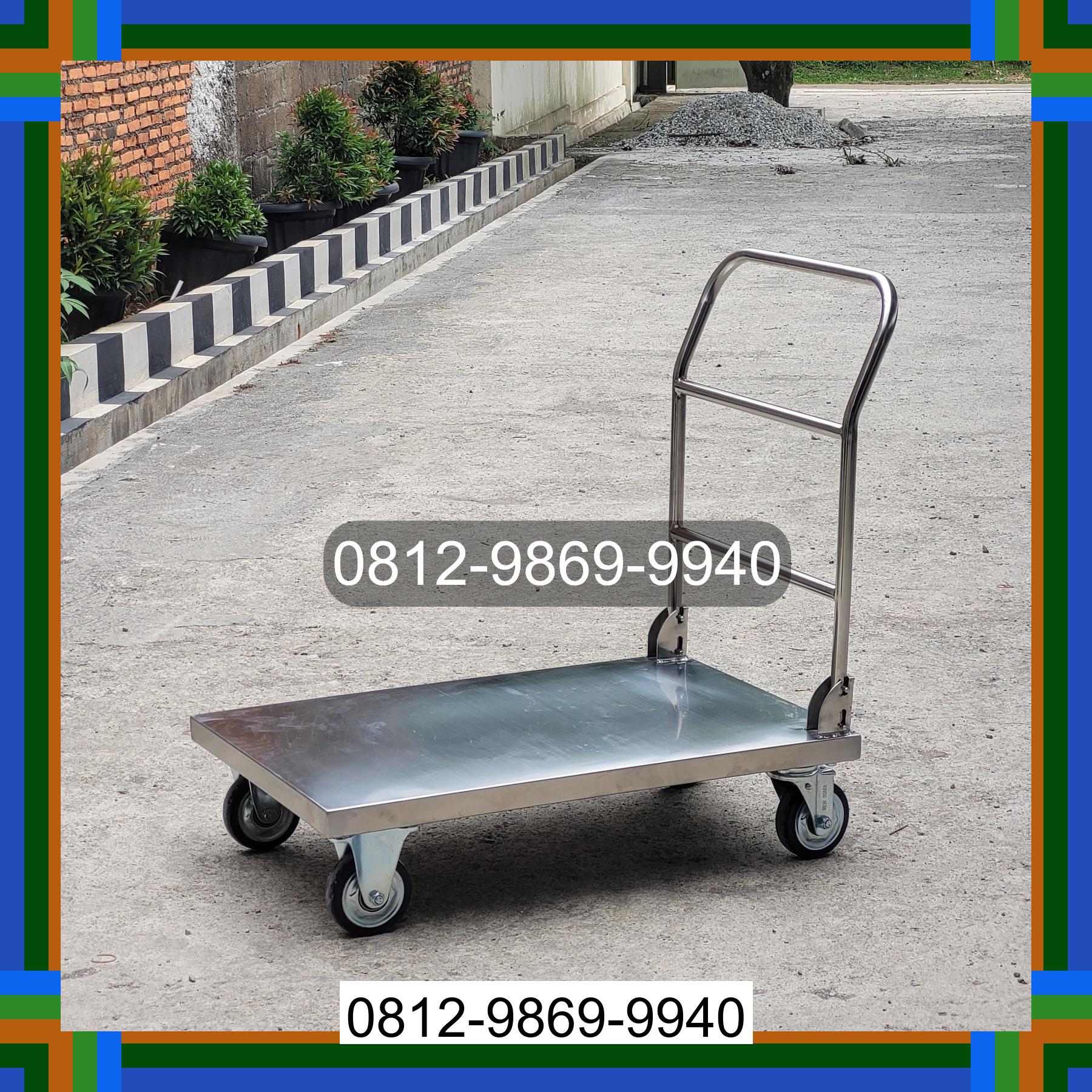0812-9869-9940 Diskon Besar, Jual Handtruck Hand Truck 500 kgg & 300 kg | Troli Barang | Troli lipat | Troli angkut Huta Raja Tinggi