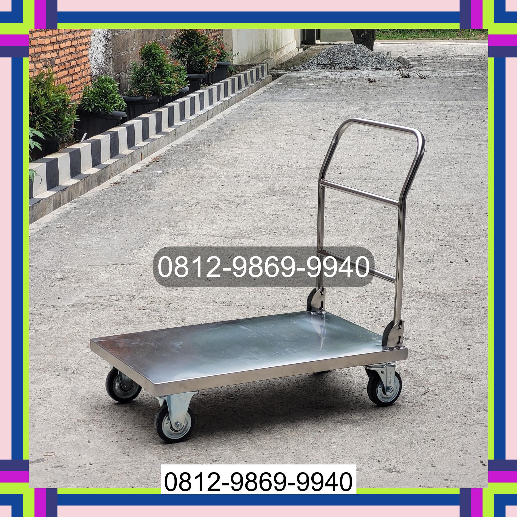 0812-9869-9940 Diskon Besar, Jual Handtruck Hand Truck 500 kgg & 300 kg | Troli Barang | Troli lipat | Troli angkut Jakarta Pusat