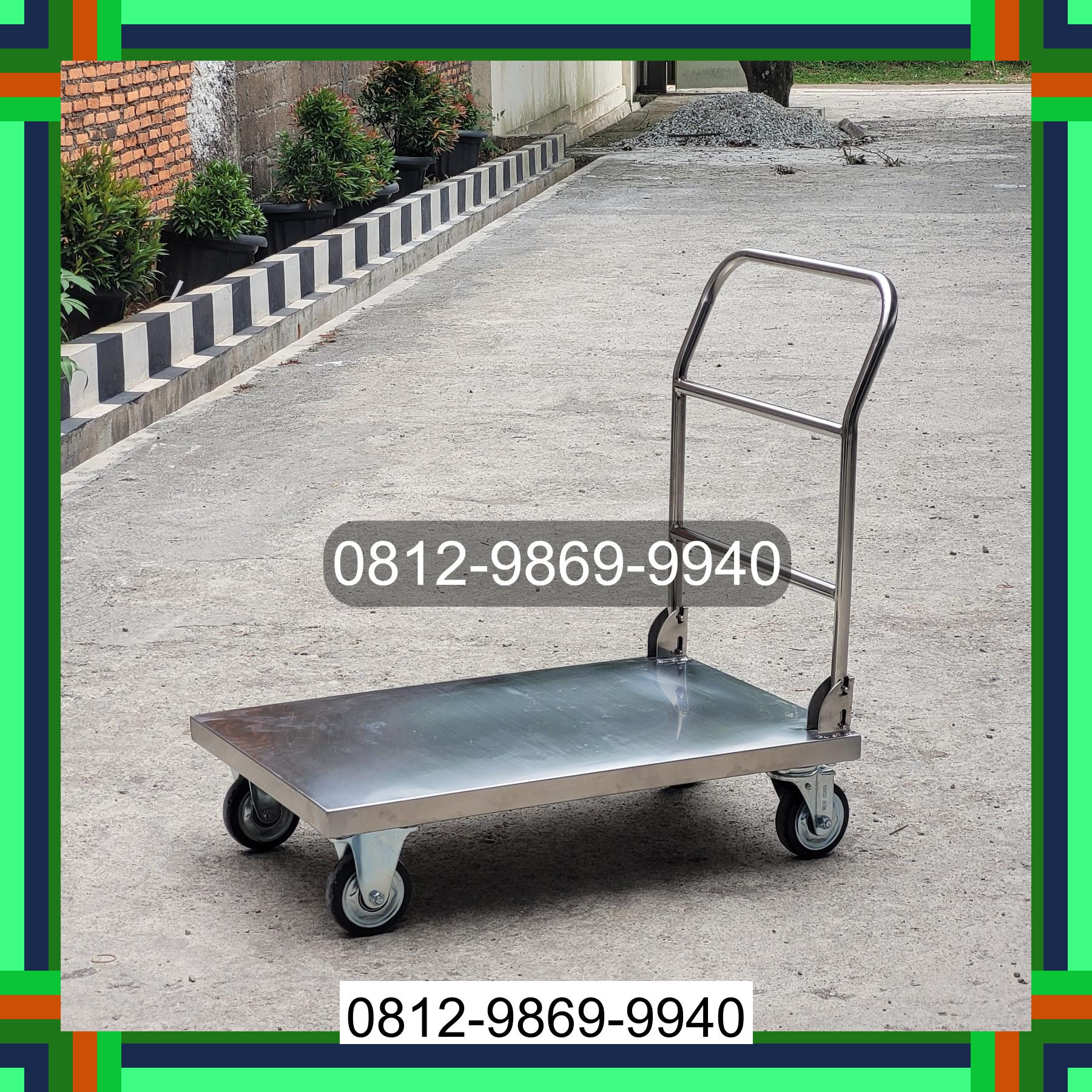 0812-9869-9940 Diskon Besar, Jual Handtruck Hand Truck 500 kgg & 300 kg | Troli Barang | Troli lipat | Troli angkut Jakarta Utara