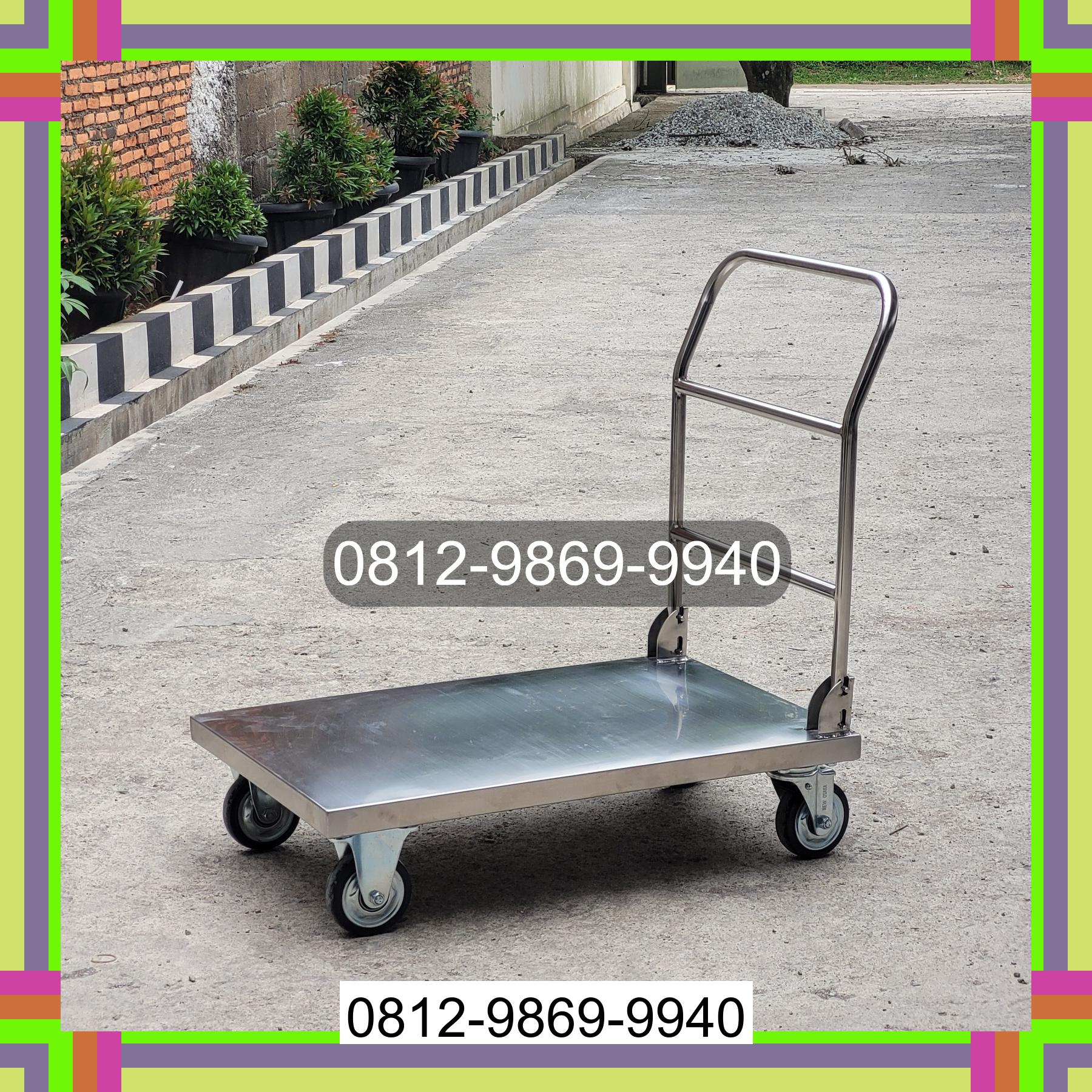 0812-9869-9940 Diskon Besar, Jual Handtruck Hand Truck 500 kgg & 300 kg | Troli Barang | Troli lipat | Troli angkut Kampar