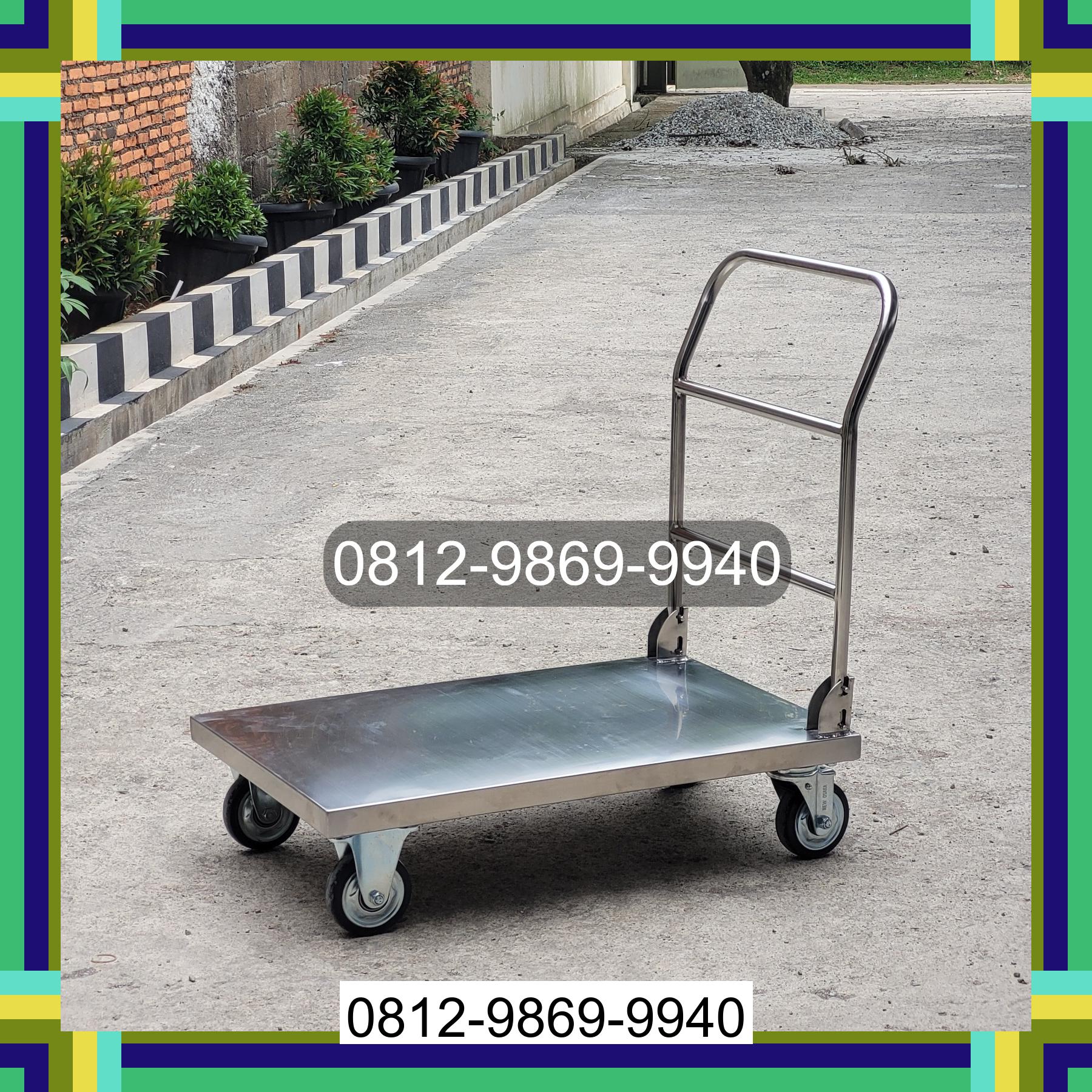 0812-9869-9940 Diskon Besar, Jual Handtruck Hand Truck 500 kgg & 300 kg | Troli Barang | Troli lipat | Troli angkut Kotawaringin Timur