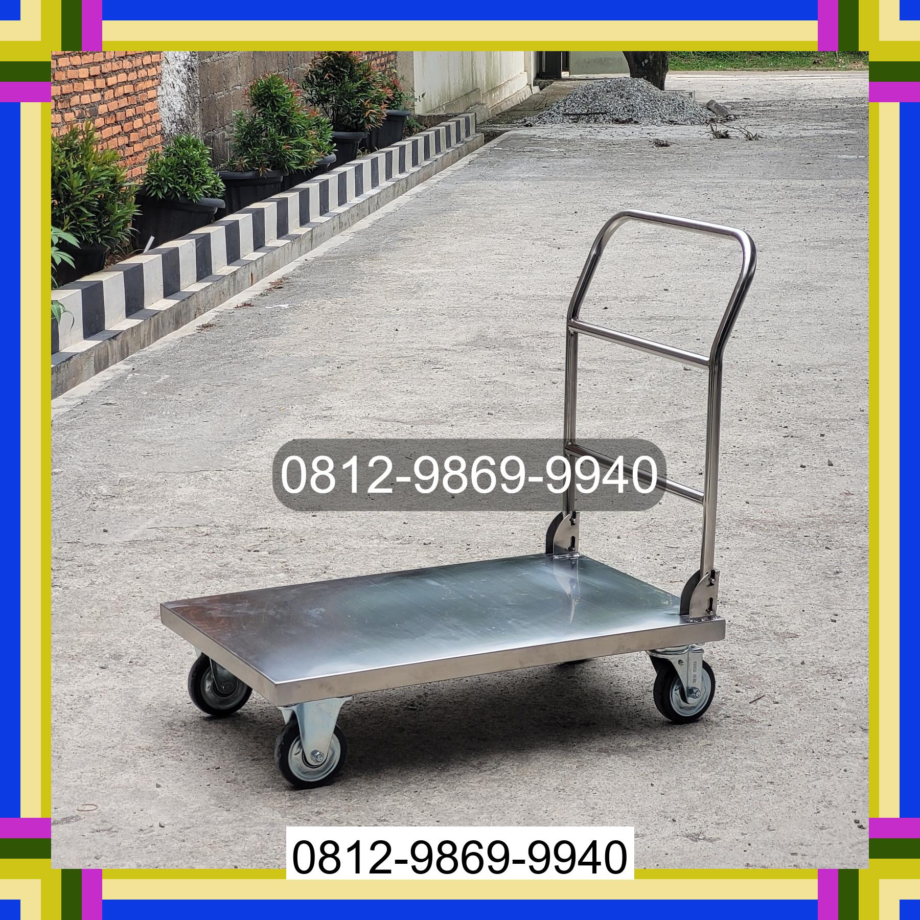 0812-9869-9940 Diskon Besar, Jual Handtruck Hand Truck 500 kgg & 300 kg | Troli Barang | Troli lipat | Troli angkut Kouh