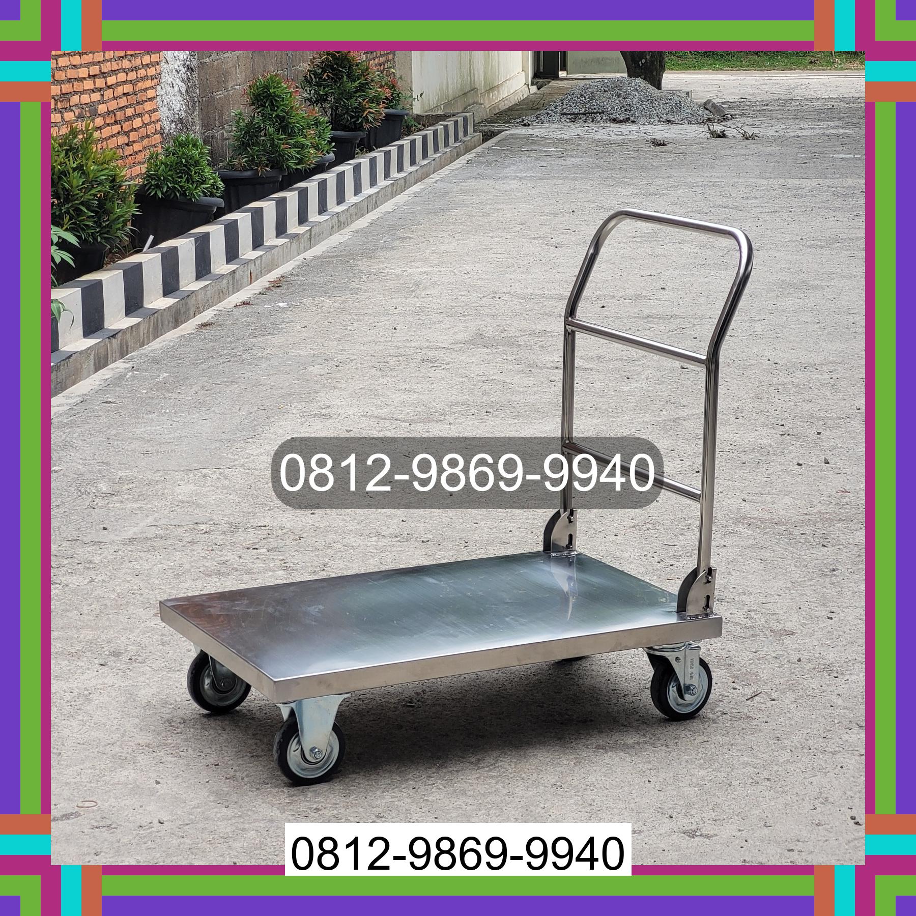 0812-9869-9940 Diskon Besar, Jual Handtruck Hand Truck 500 kgg & 300 kg | Troli Barang | Troli lipat | Troli angkut Lahat