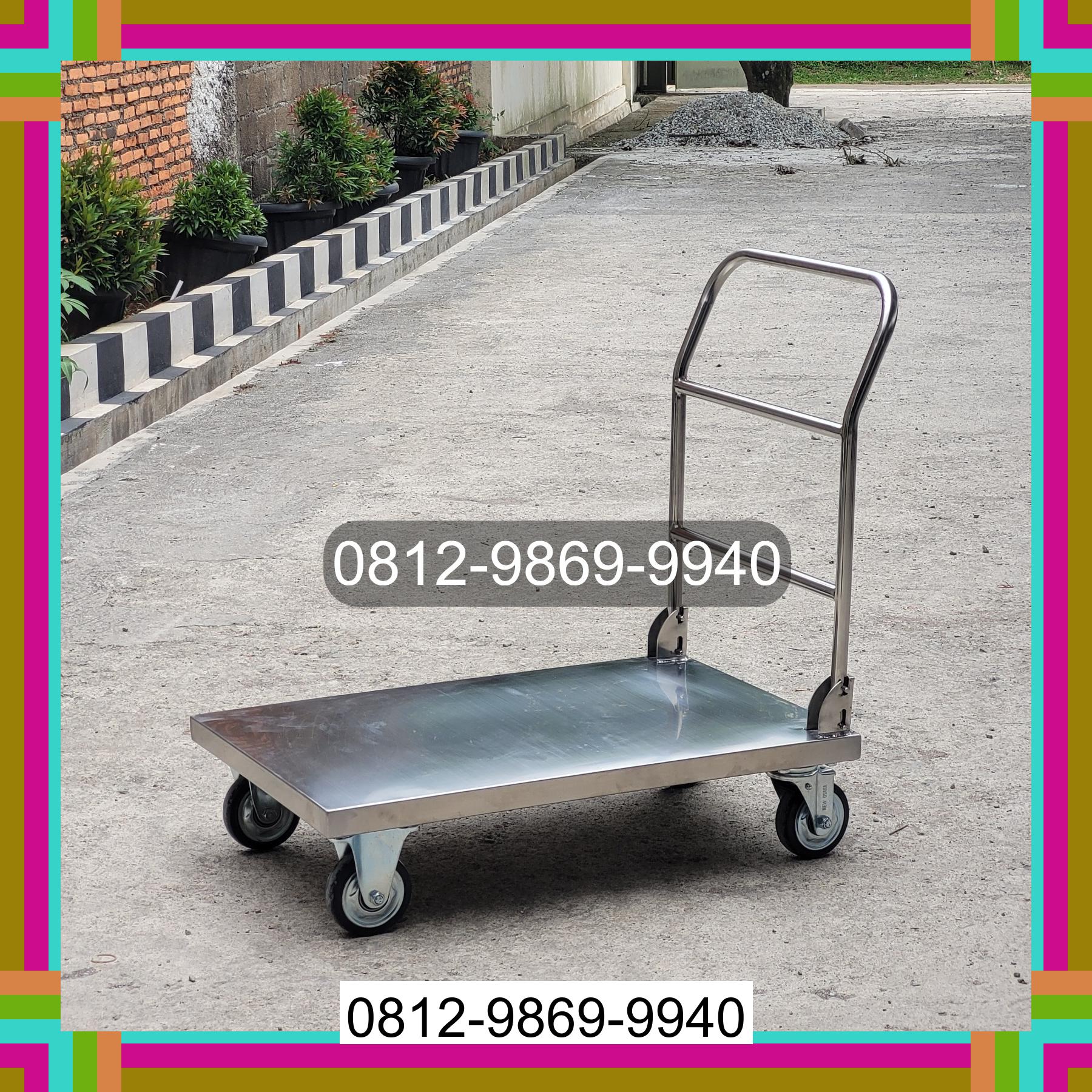 0812-9869-9940 Diskon Besar, Jual Handtruck Hand Truck 500 kgg & 300 kg | Troli Barang | Troli lipat | Troli angkut Lawe Alas