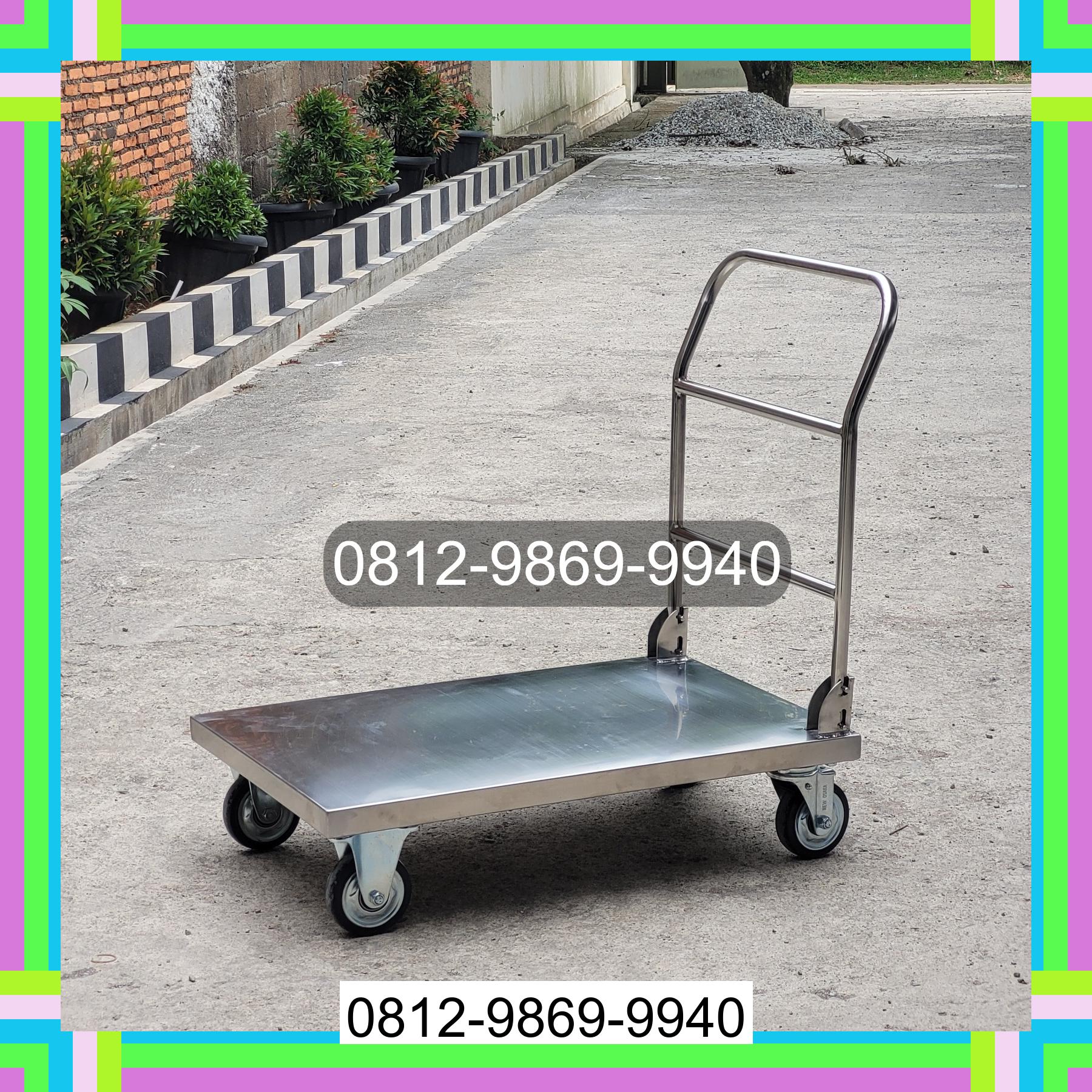 0812-9869-9940 Diskon Besar, Jual Handtruck Hand Truck 500 kgg & 300 kg | Troli Barang | Troli lipat | Troli angkut Lembak