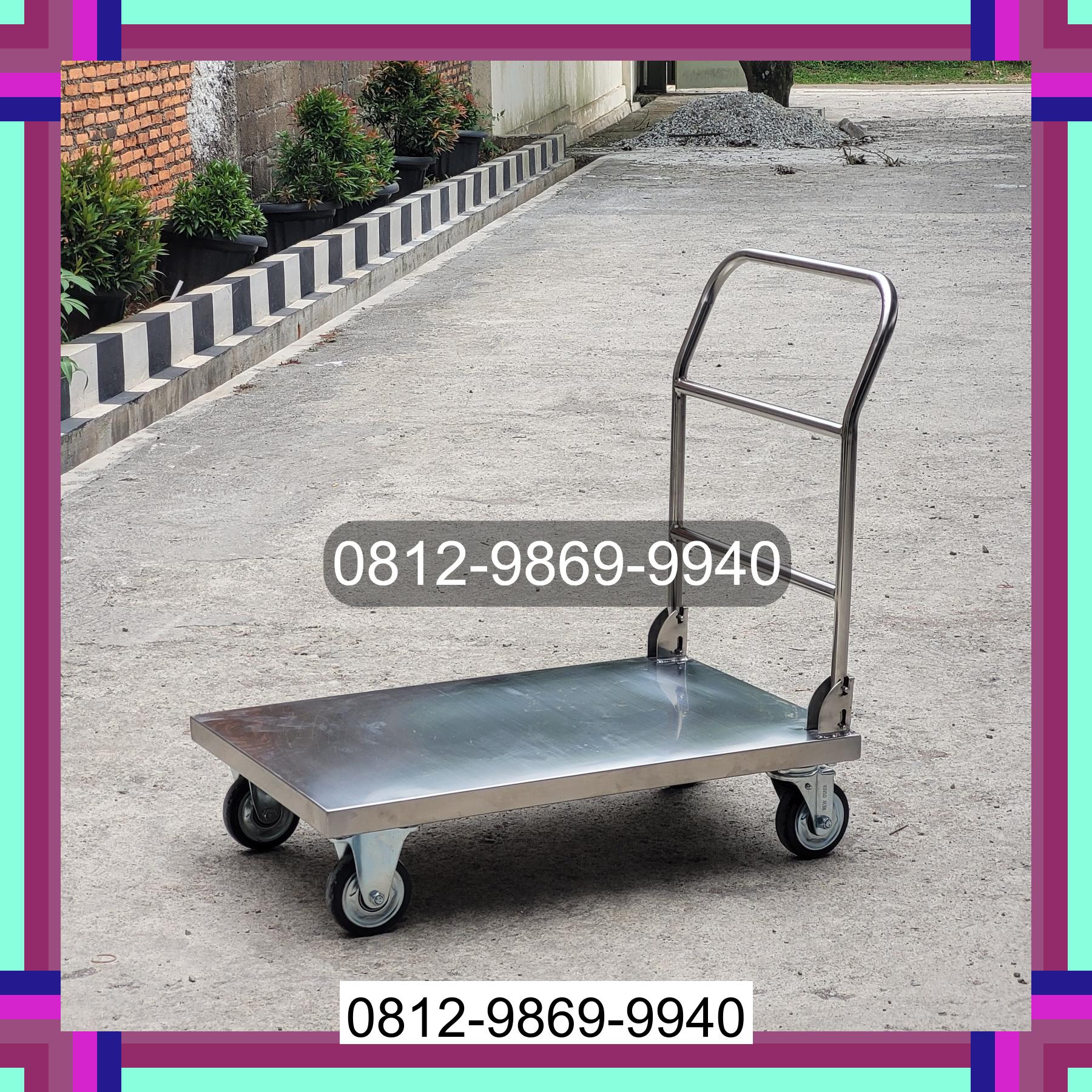 0812-9869-9940 Diskon Besar, Jual Handtruck Hand Truck 500 kgg & 300 kg | Troli Barang | Troli lipat | Troli angkut Luwu Utara