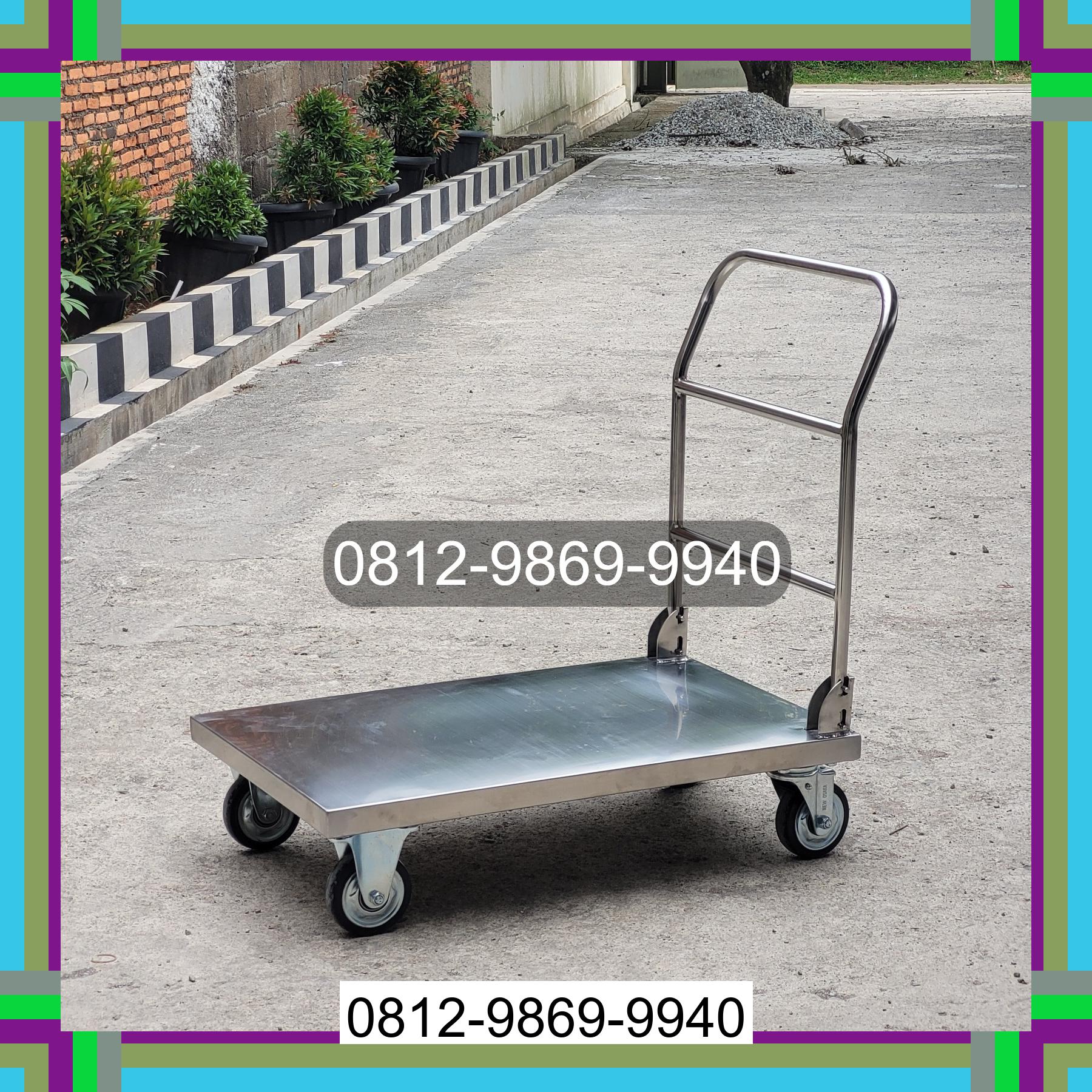0812-9869-9940 Diskon Besar, Jual Handtruck Hand Truck 500 kgg & 300 kg | Troli Barang | Troli lipat | Troli angkut Magelang
