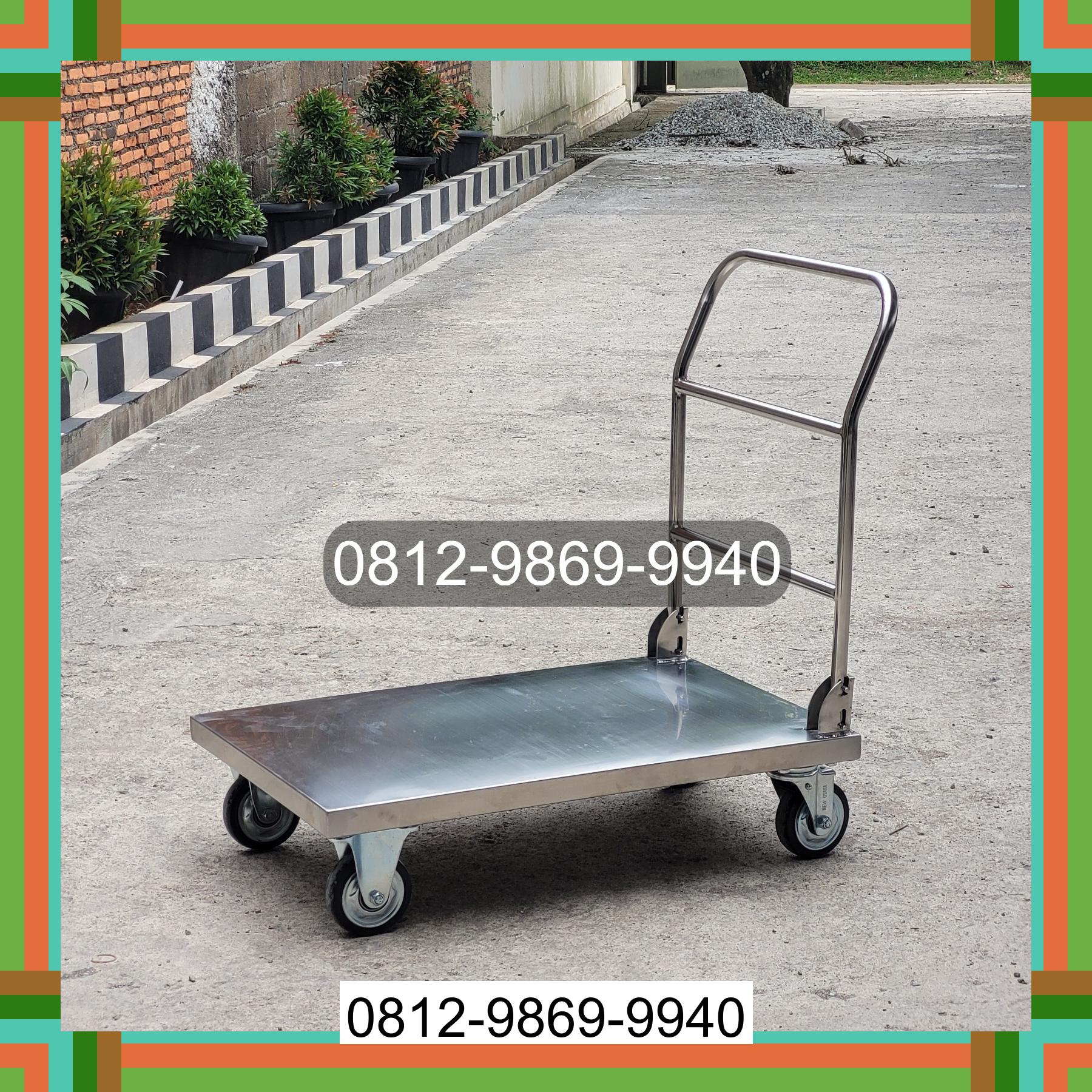 0812-9869-9940 Diskon Besar, Jual Handtruck Hand Truck 500 kgg & 300 kg | Troli Barang | Troli lipat | Troli angkut Mamuju