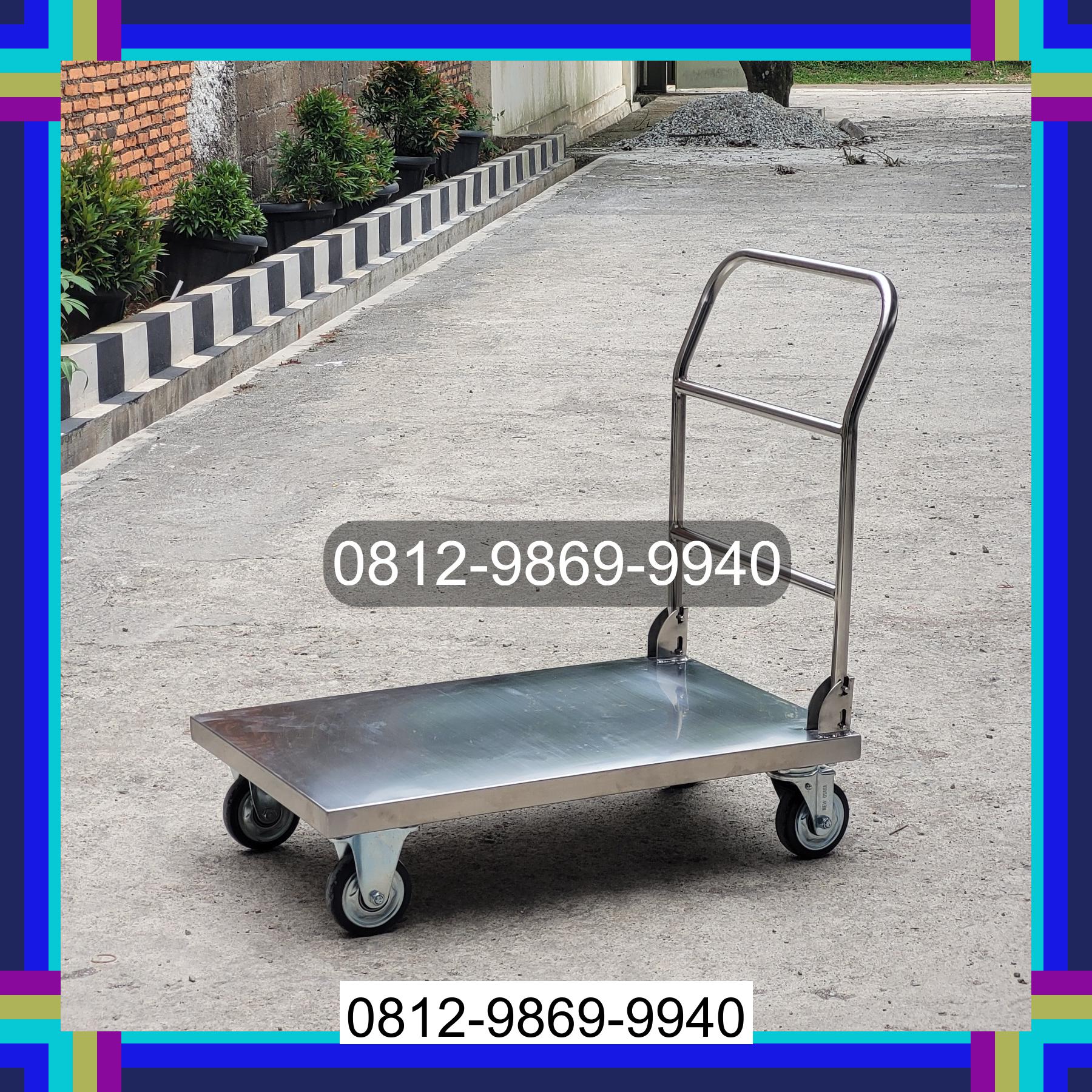 0812-9869-9940 Diskon Besar, Jual Handtruck Hand Truck 500 kgg & 300 kg | Troli Barang | Troli lipat | Troli angkut Merdeka