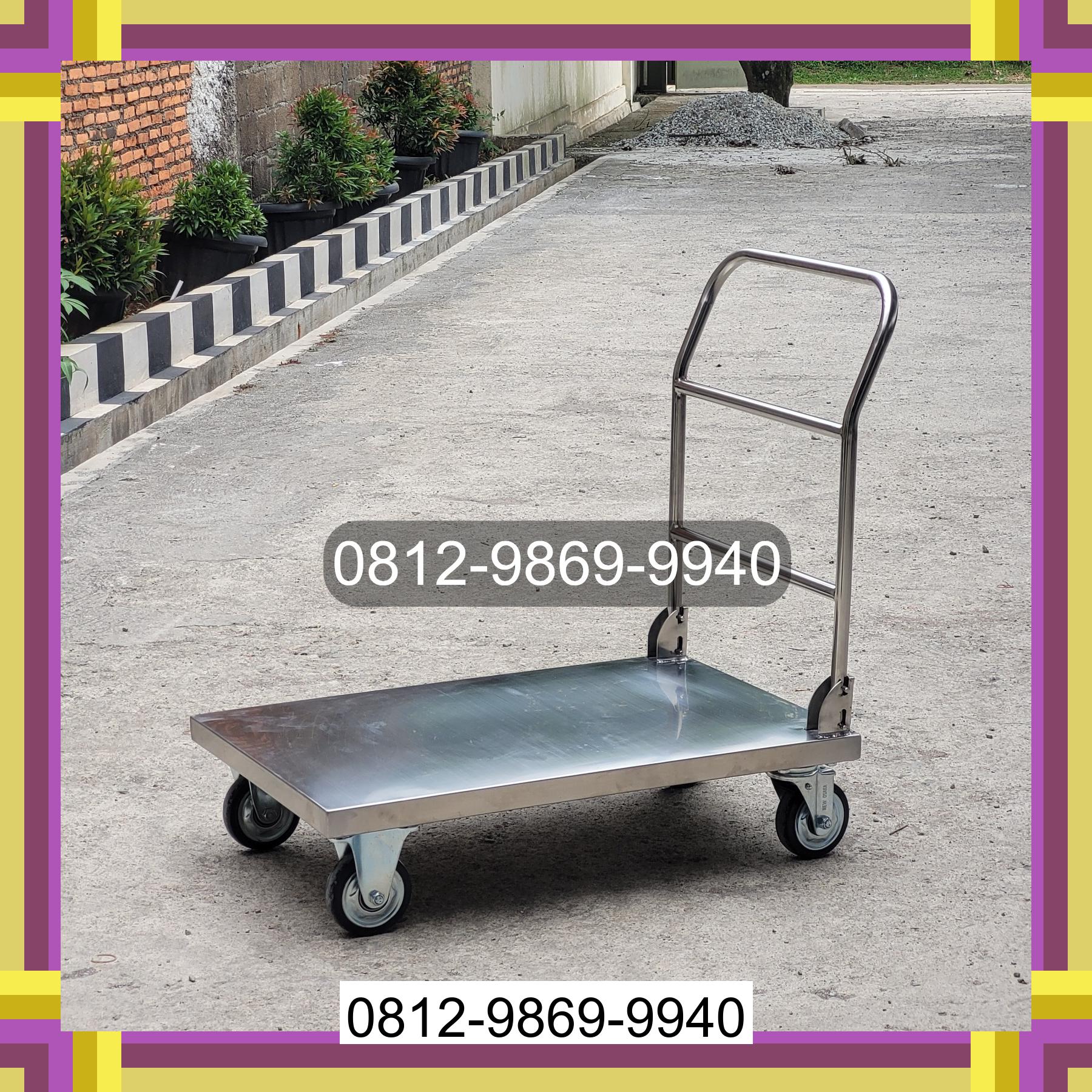 0812-9869-9940 Diskon Besar, Jual Handtruck Hand Truck 500 kgg & 300 kg | Troli Barang | Troli lipat | Troli angkut Meurah Mulia