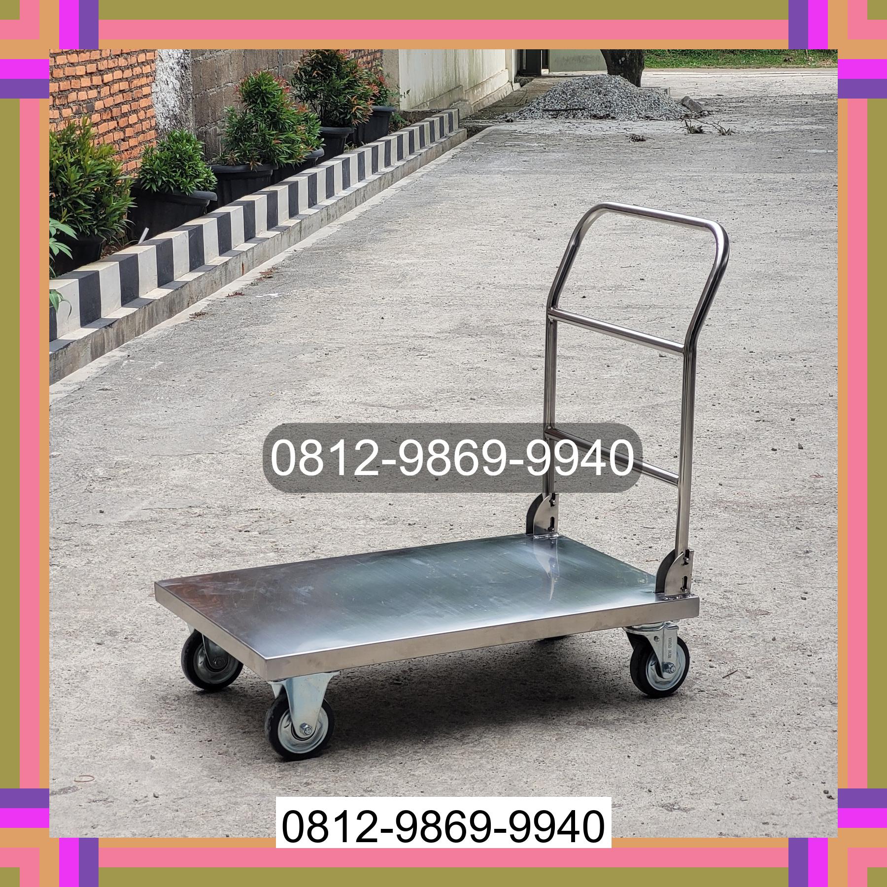 0812-9869-9940 Diskon Besar, Jual Handtruck Hand Truck 500 kgg & 300 kg | Troli Barang | Troli lipat | Troli angkut Minahasa Utara