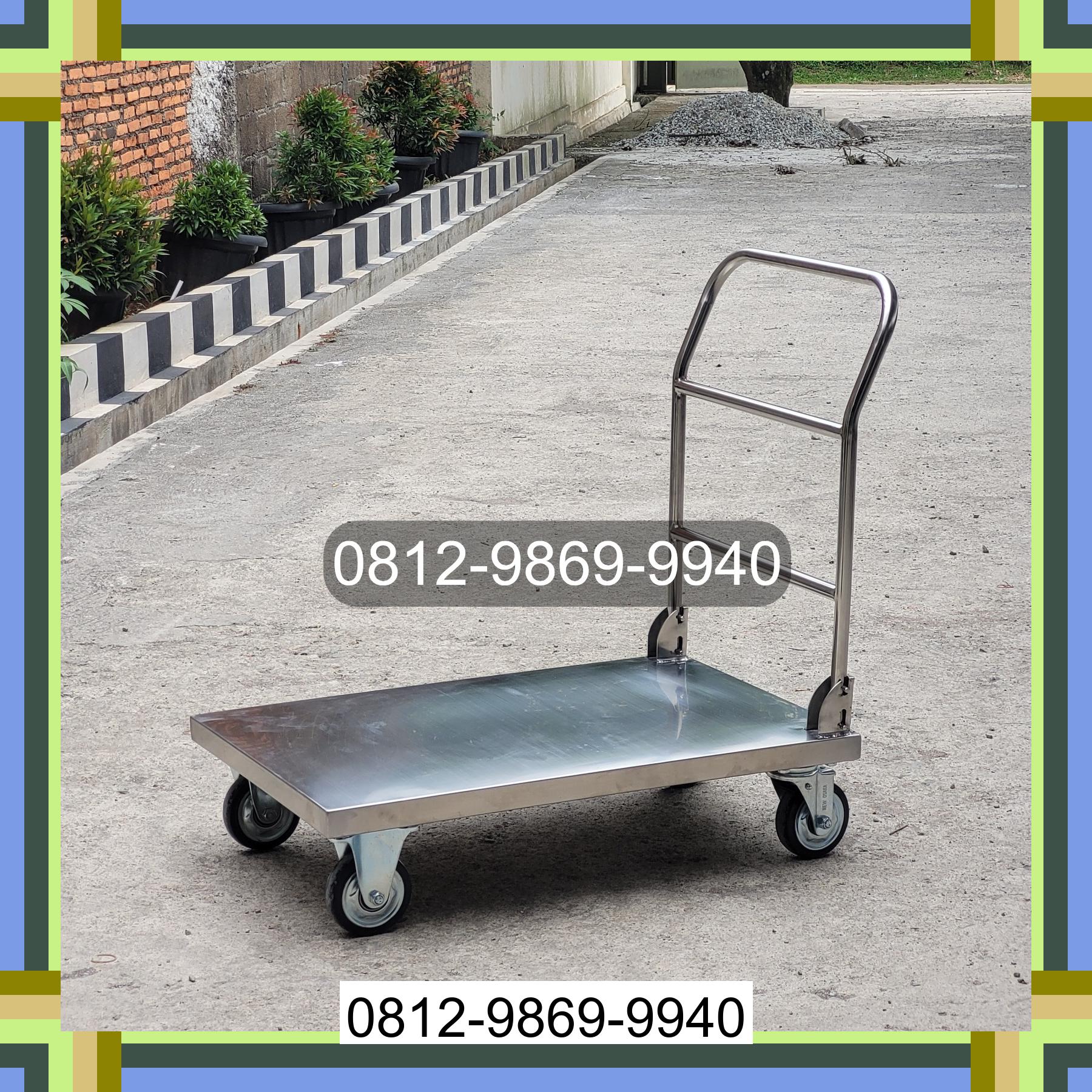 0812-9869-9940 Diskon Besar, Jual Handtruck Hand Truck 500 kgg & 300 kg | Troli Barang | Troli lipat | Troli angkut Mpunda
