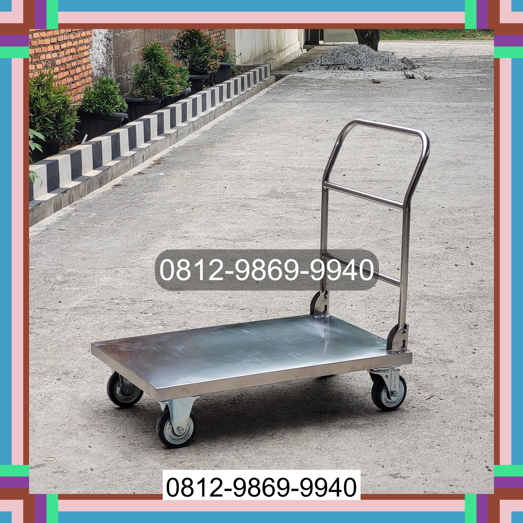 0812-9869-9940 Diskon Besar, Jual Handtruck Hand Truck 500 kgg & 300 kg | Troli Barang | Troli lipat | Troli angkut Na Ix-X