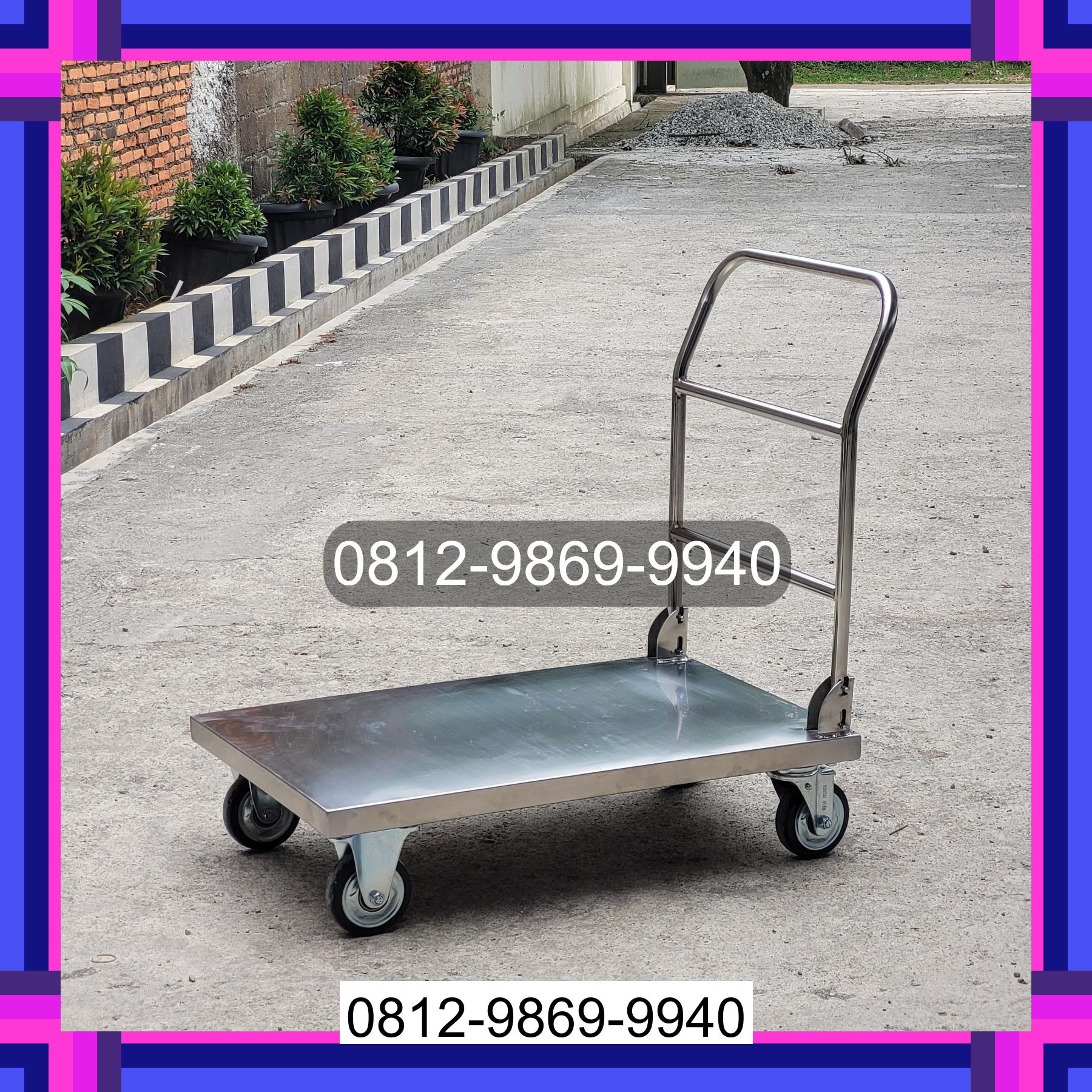 0812-9869-9940 Diskon Besar, Jual Handtruck Hand Truck 500 kgg & 300 kg | Troli Barang | Troli lipat | Troli angkut Namo Rambe