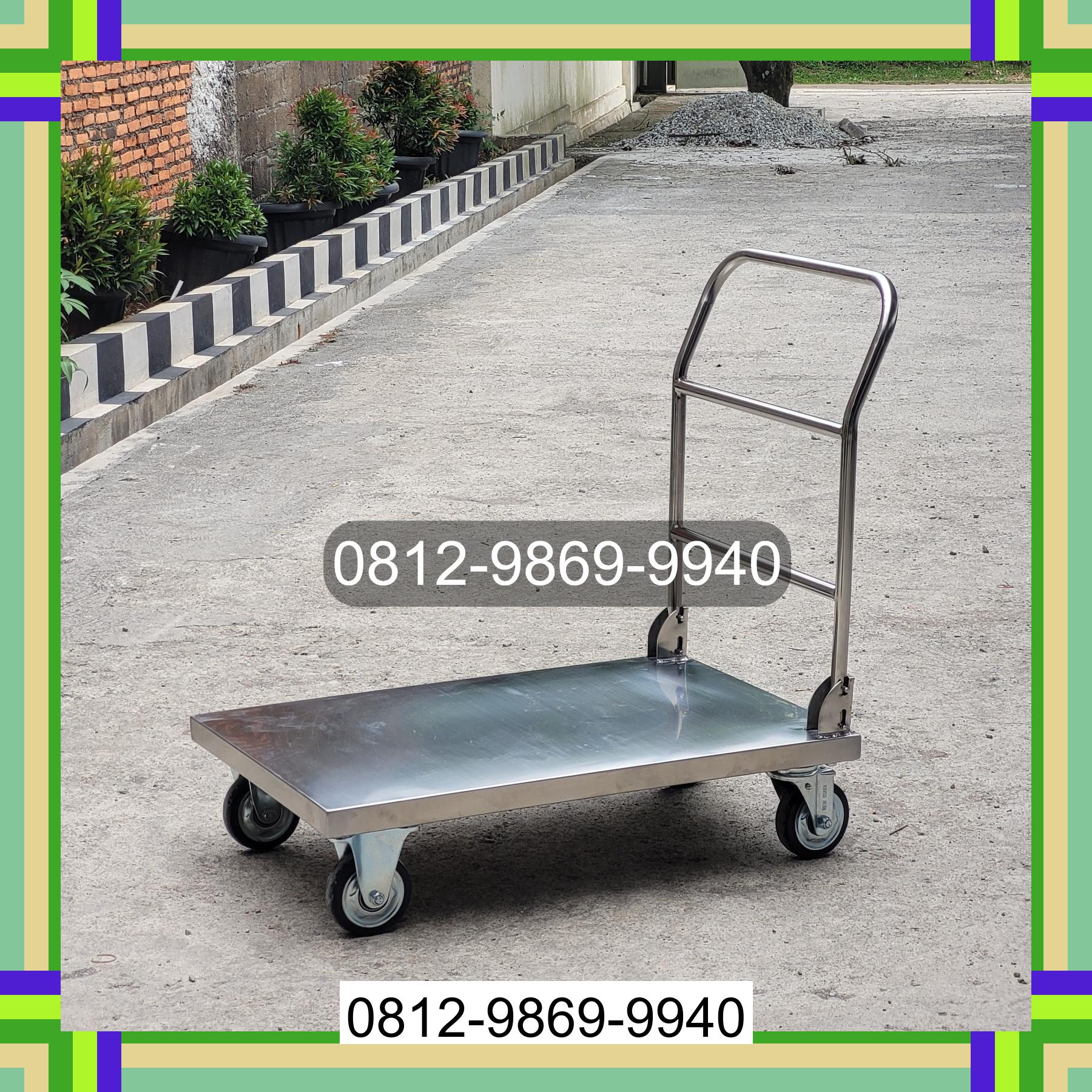 0812-9869-9940 Diskon Besar, Jual Handtruck Hand Truck 500 kgg & 300 kg | Troli Barang | Troli lipat | Troli angkut Nganjuk
