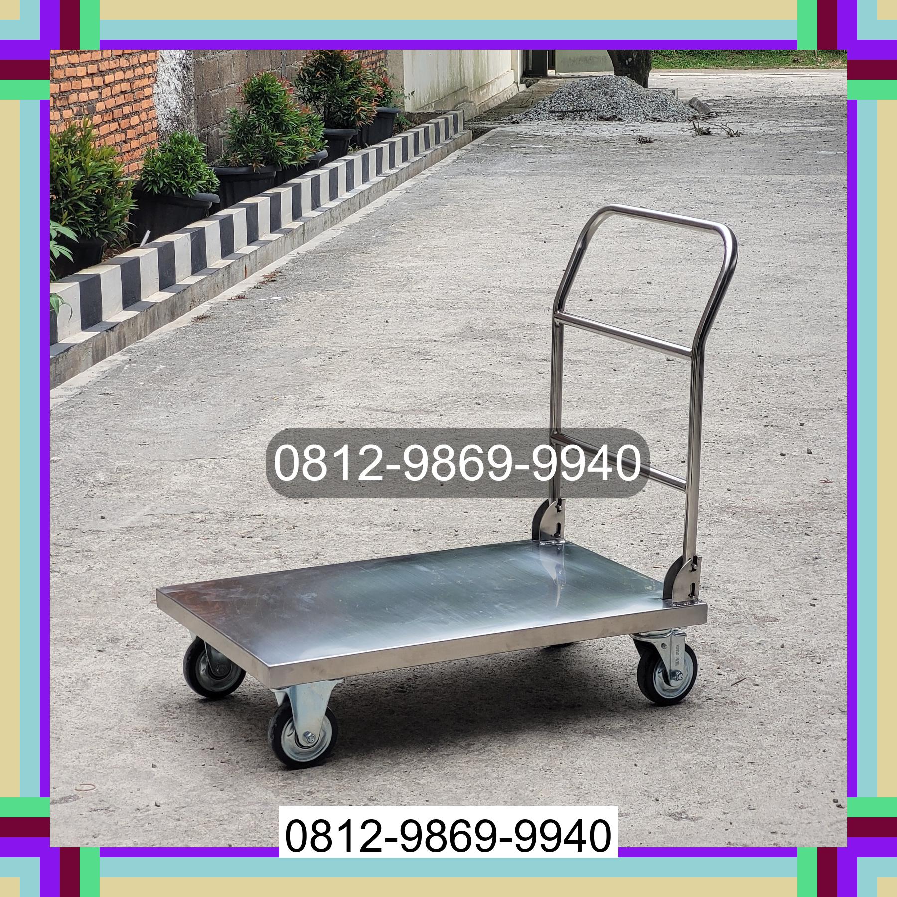 0812-9869-9940 Diskon Besar, Jual Handtruck Hand Truck 500 kgg & 300 kg | Troli Barang | Troli lipat | Troli angkut Nglipar