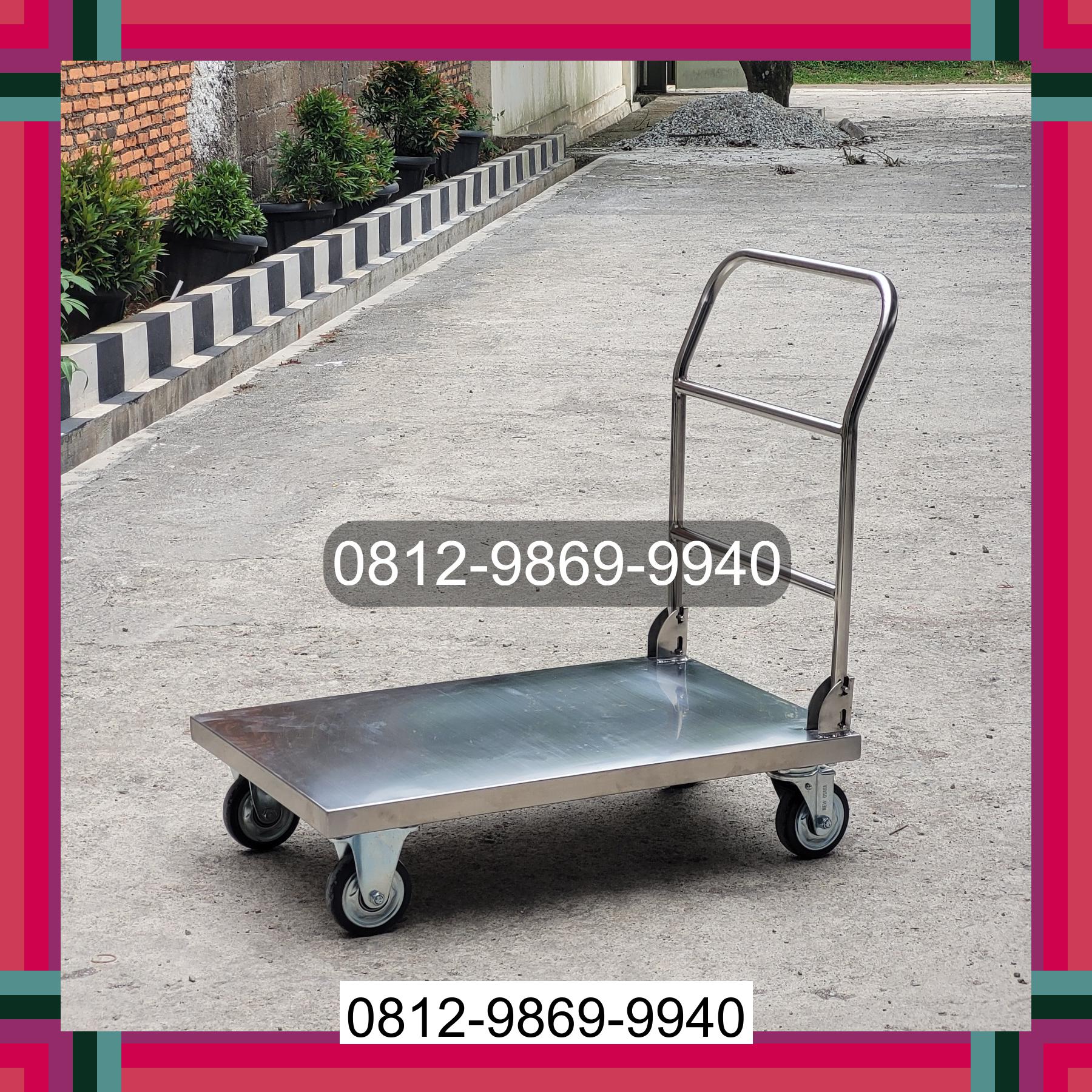 0812-9869-9940 Diskon Besar, Jual Handtruck Hand Truck 500 kgg & 300 kg | Troli Barang | Troli lipat | Troli angkut Pacitan