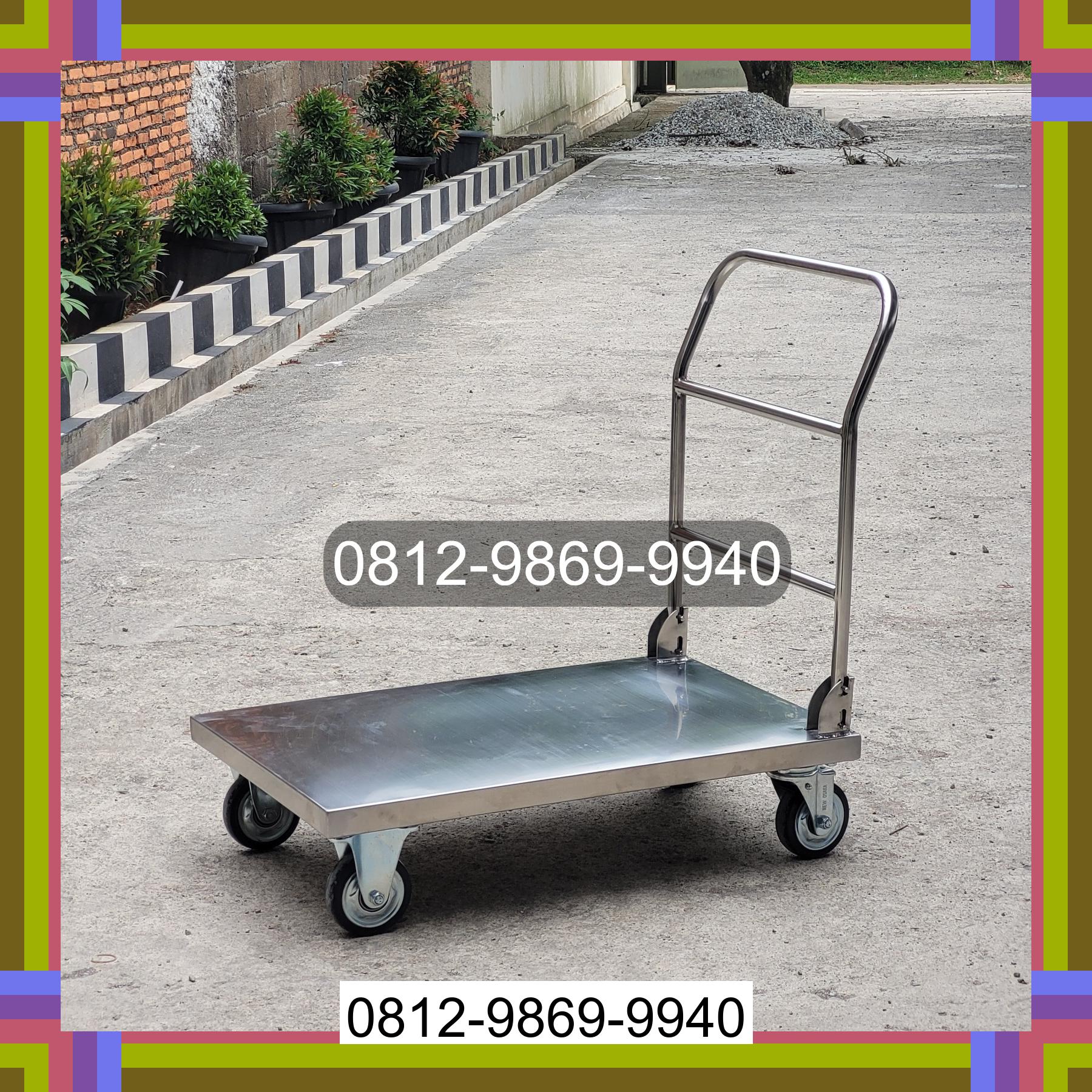 0812-9869-9940 Diskon Besar, Jual Handtruck Hand Truck 500 kgg & 300 kg | Troli Barang | Troli lipat | Troli angkut Padangsidimpuan Hutaimbaru