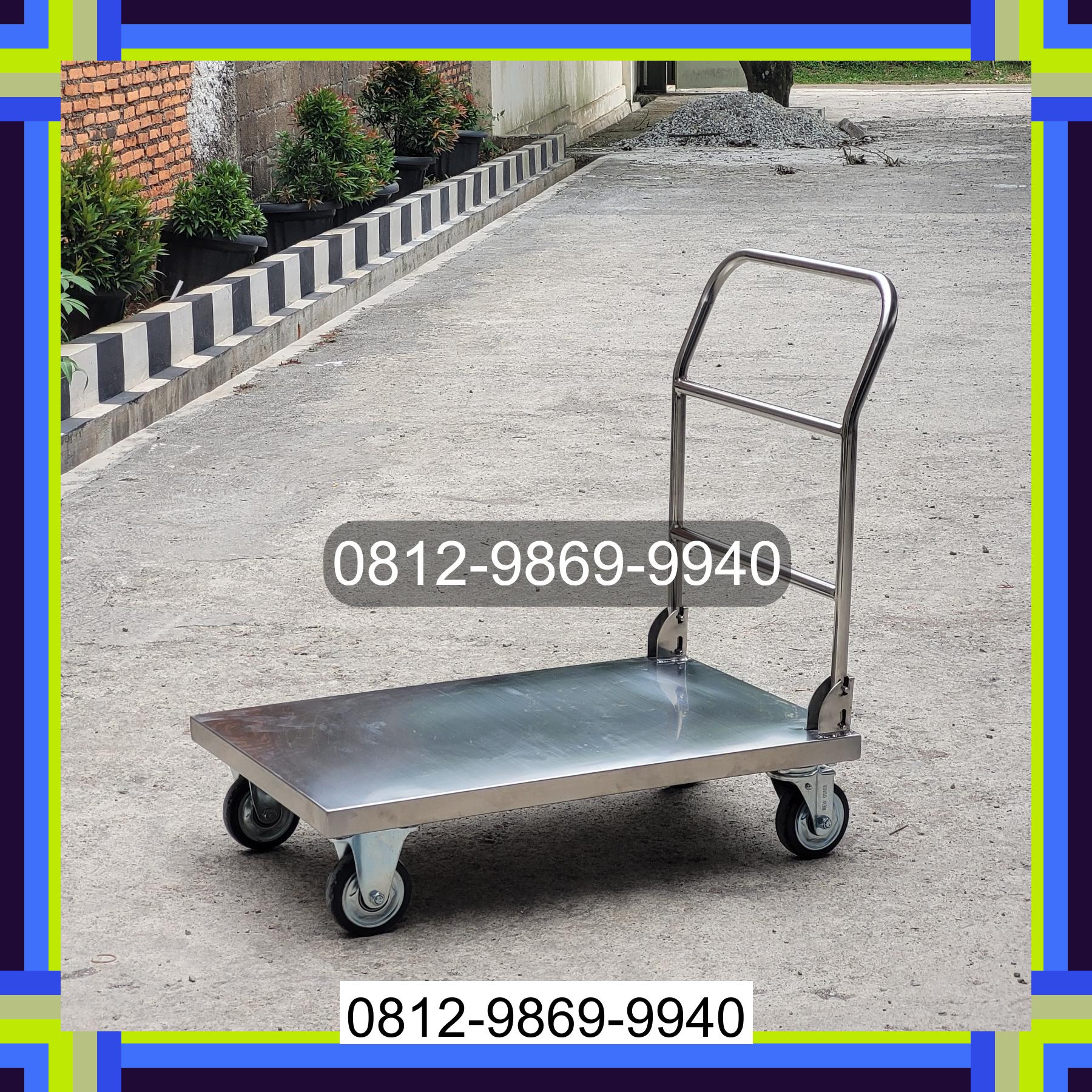 0812-9869-9940 Diskon Besar, Jual Handtruck Hand Truck 500 kgg & 300 kg | Troli Barang | Troli lipat | Troli angkut Pagar Alam Selatan