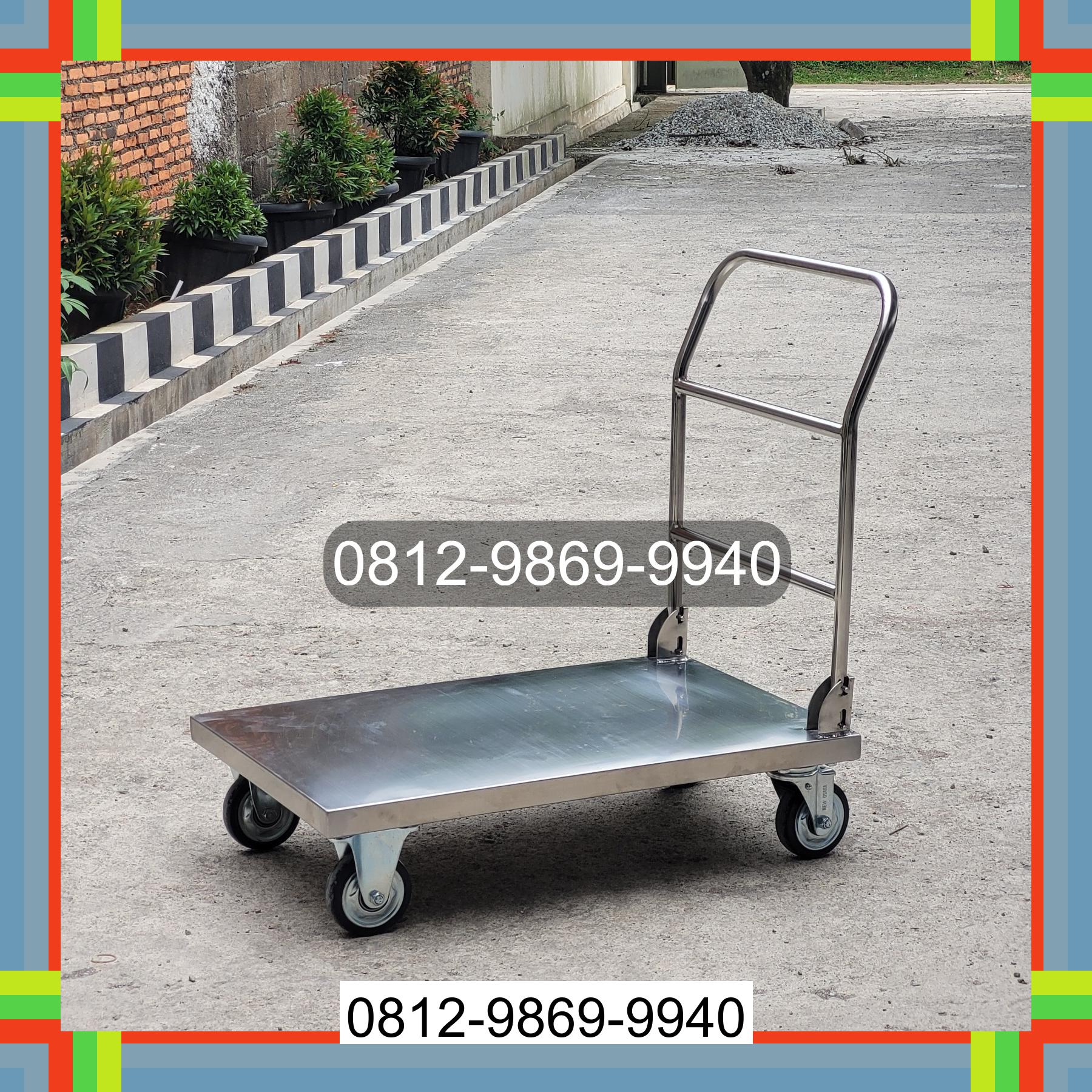 0812-9869-9940 Diskon Besar, Jual Handtruck Hand Truck 500 kgg & 300 kg | Troli Barang | Troli lipat | Troli angkut Paguat