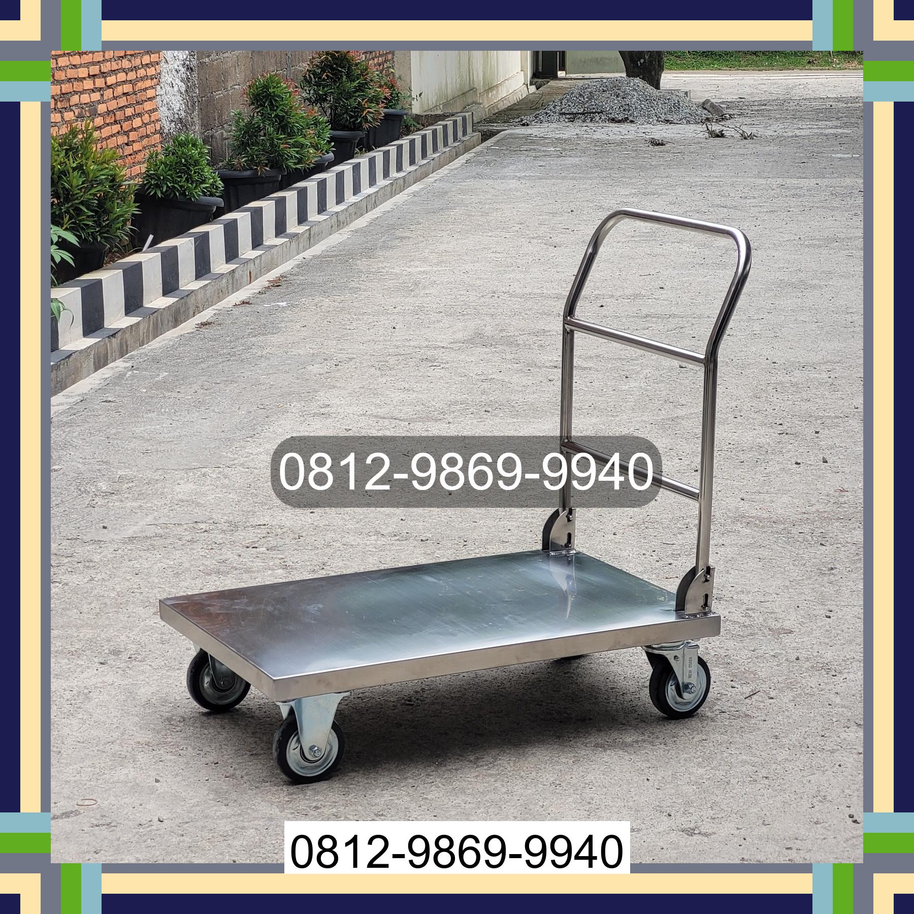 0812-9869-9940 Diskon Besar, Jual Handtruck Hand Truck 500 kgg & 300 kg | Troli Barang | Troli lipat | Troli angkut Pare